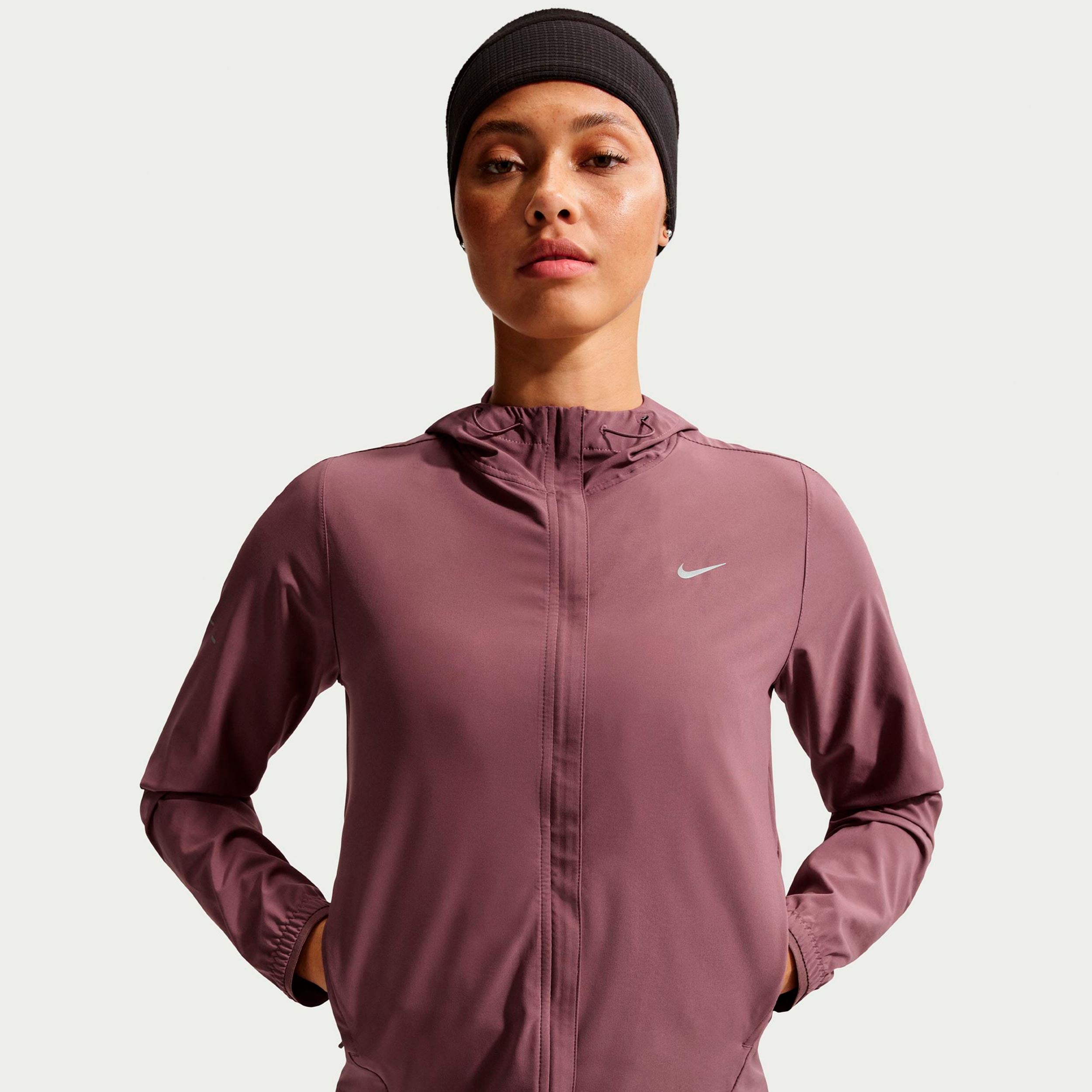 Nike Swift Běžecká bunda Dámy - hnědá, stříbrná