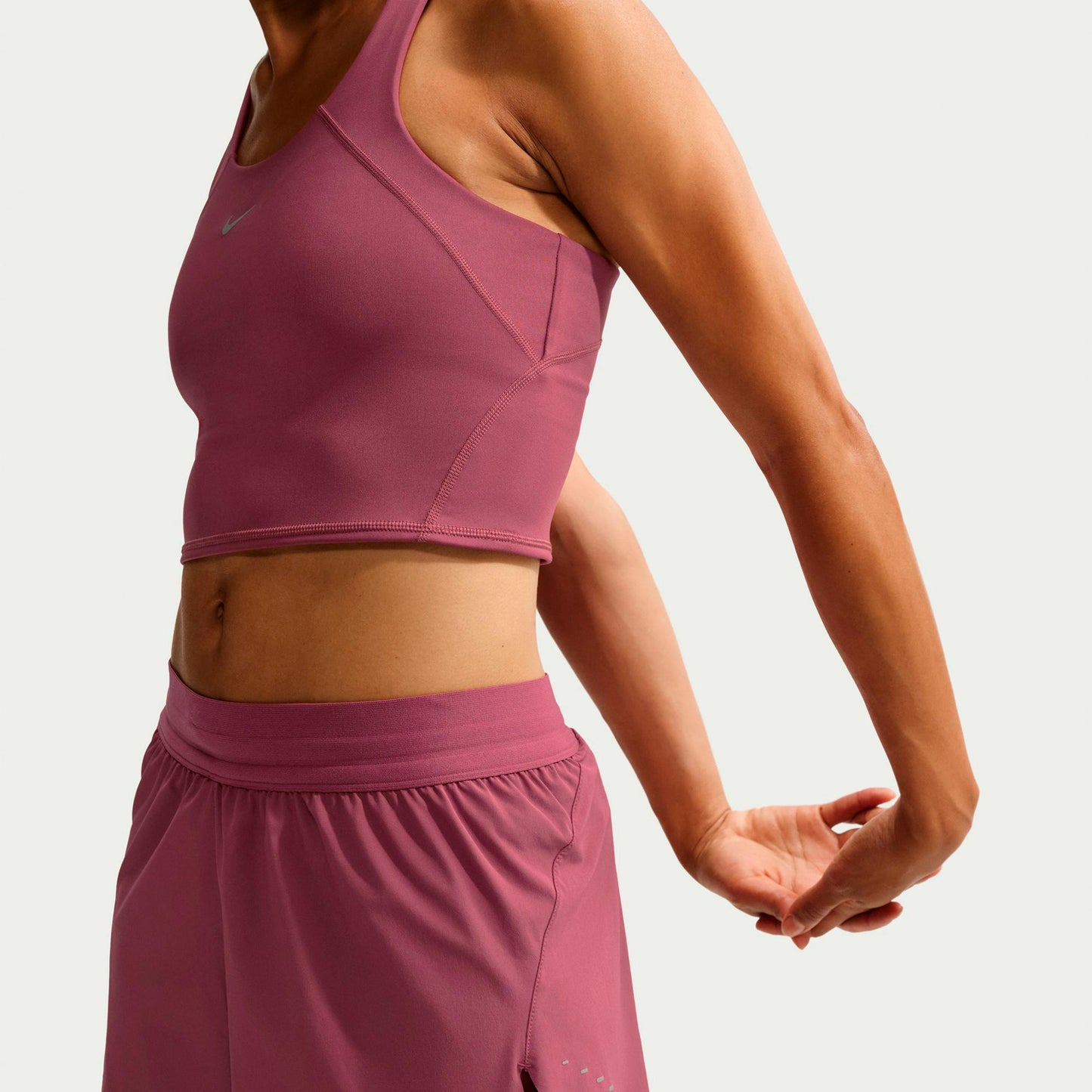 Nike Swift 2in1  Běžecké šortky Dámy - fialová, stříbrná