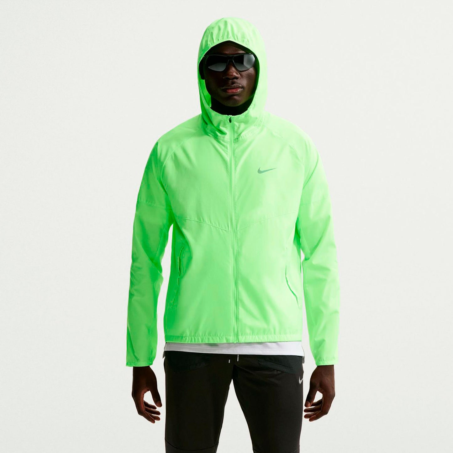 Nike Miler Běžecká bunda Muži - světle zelená, světle zelená