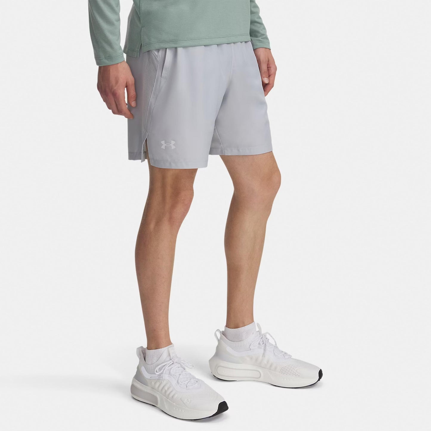 Under Armour Launch 7in  Běžecké šortky Muži - šedá