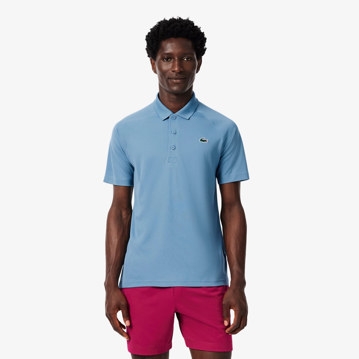 Lacoste Pólo Muži - modrošedá