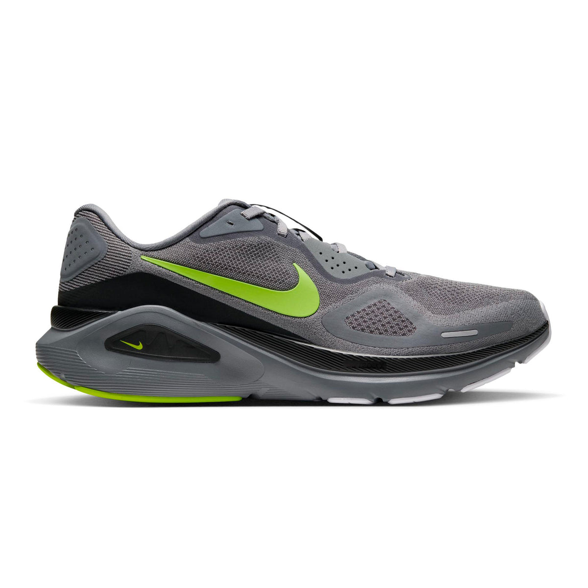 Nike Structure 26 Stabilní obuv Muži - šedá, citrónově žlutá