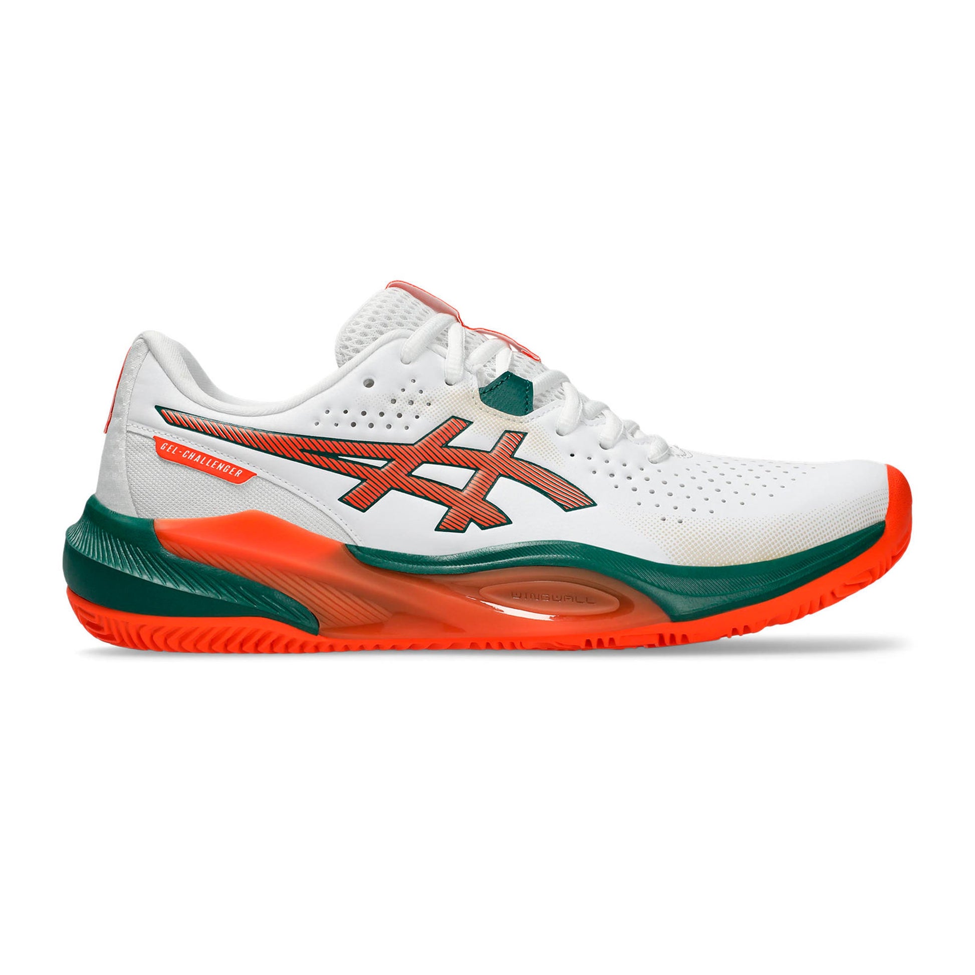 ASICS Gel-Challenger 15 Obuv na padel Muži - bílá, tmavě zelená