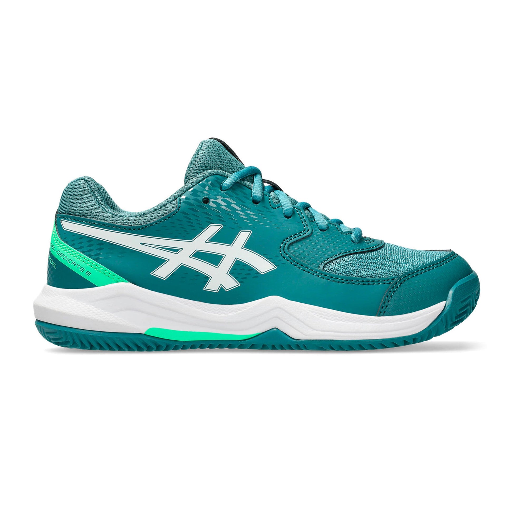 ASICS GEL-DEDICATE 8 PADEL GS Obuv na padel Děti-petrolejová, bílá