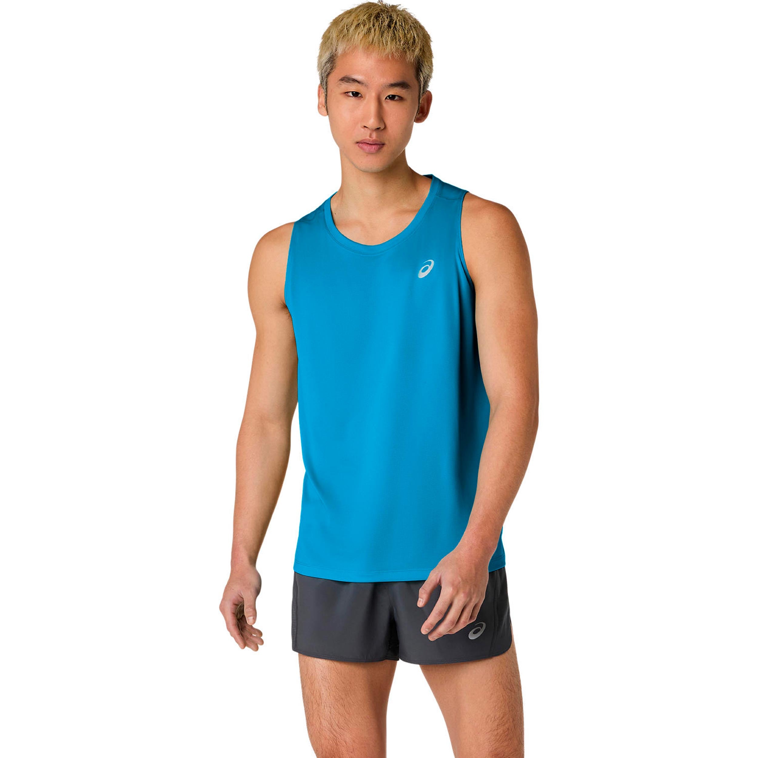 ASICS Core  Běžecké tričko Muži - modrá