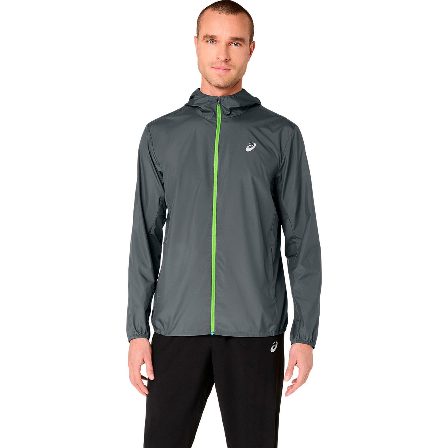ASICS Core Běžecká bunda Muži-šedá