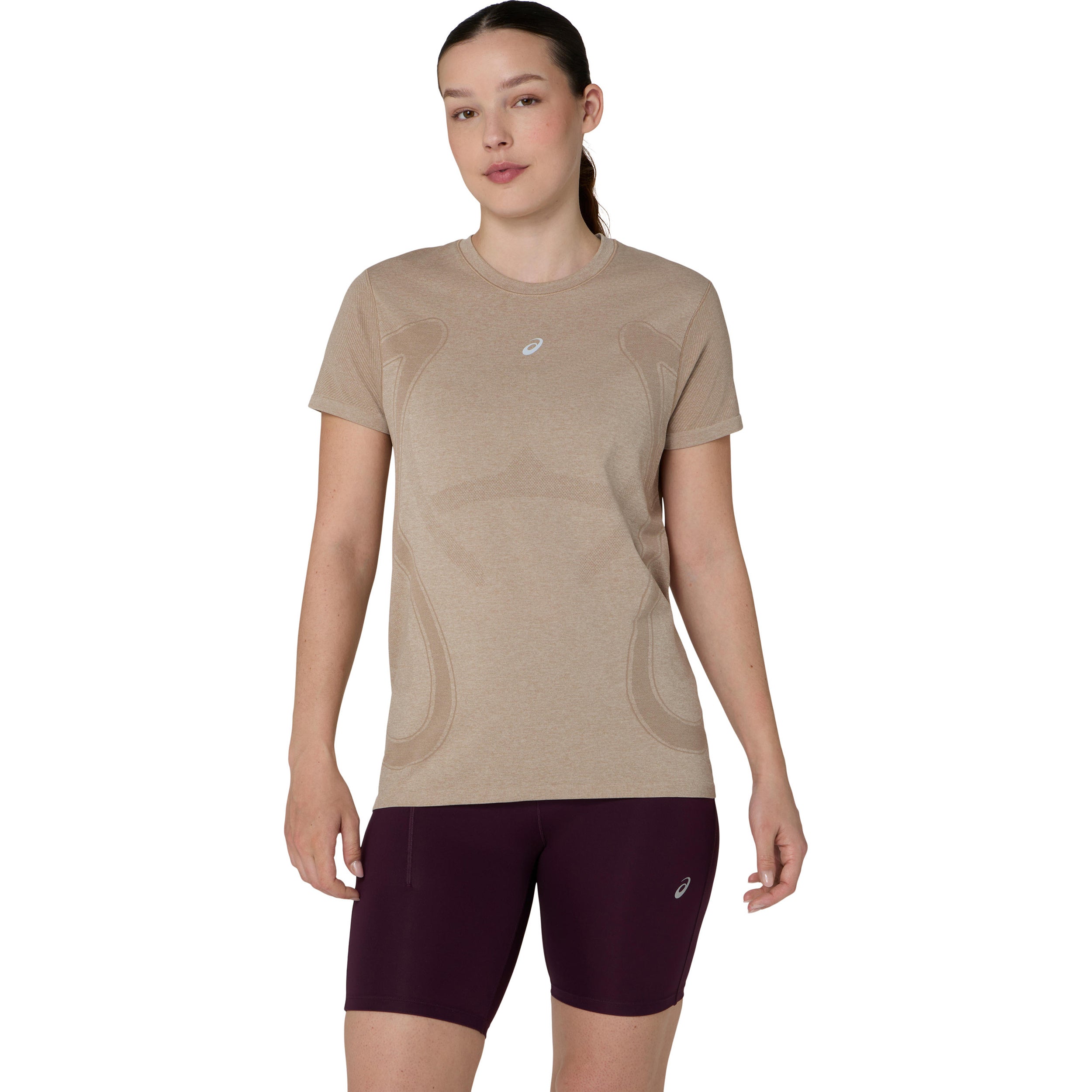 ASICS Road Seamless  Běžecké tričko Dámy - béžová