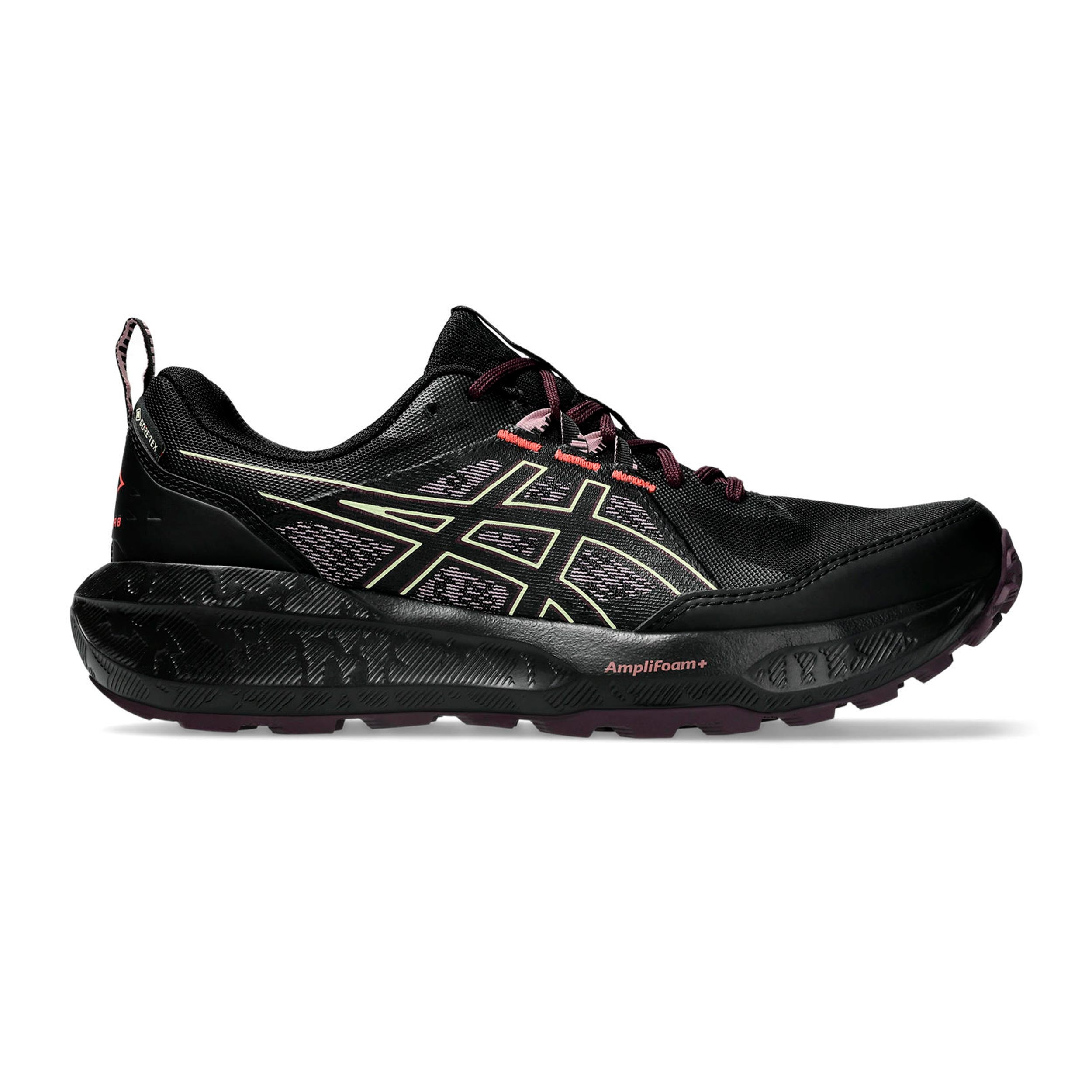ASICS GEL-SONOMA 8 GTX Obuv pro měkčí povrch,žádný asfalt Dámy - černá, bobule