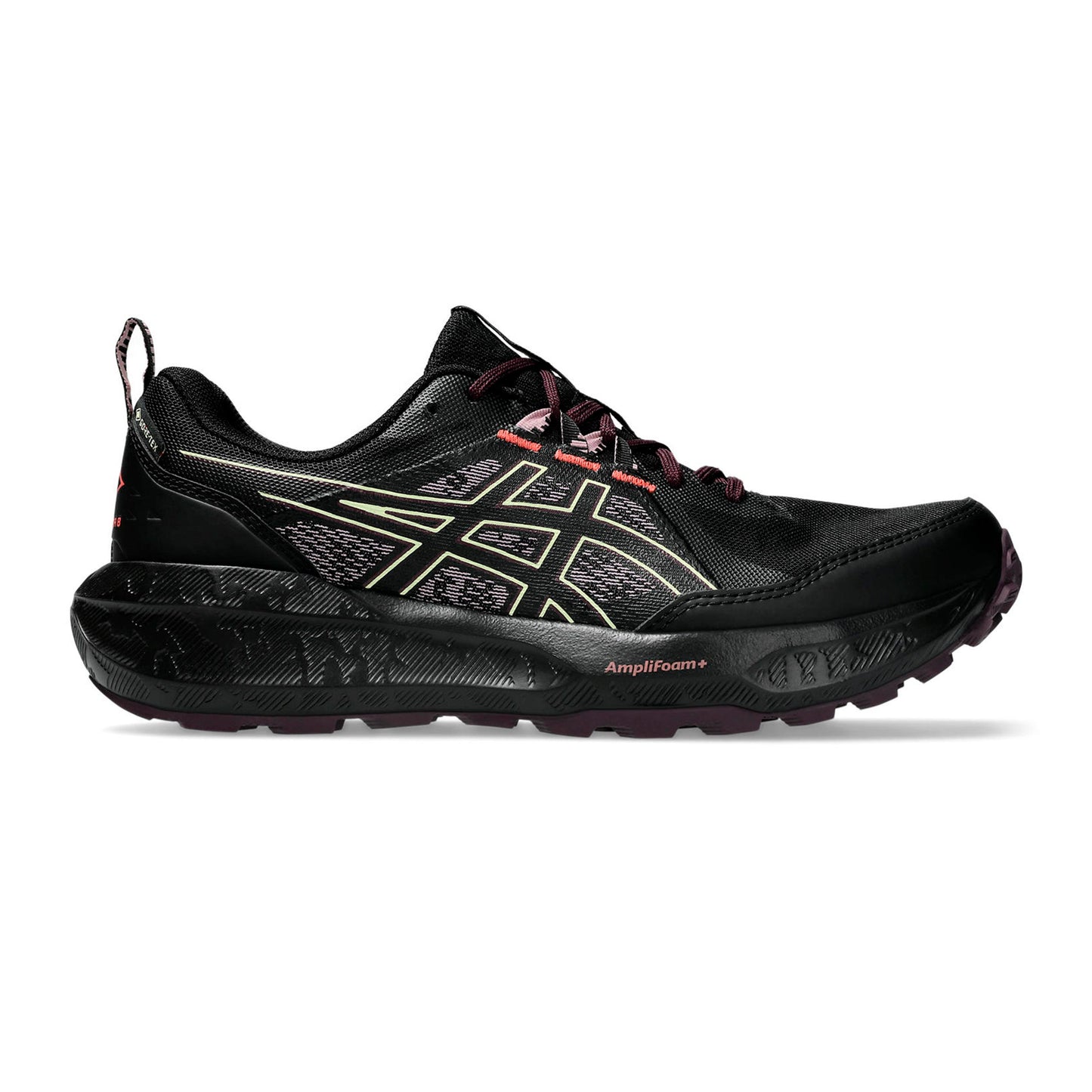ASICS GEL-SONOMA 8 GTX Obuv pro měkčí povrch,žádný asfalt Dámy - černá, bobule