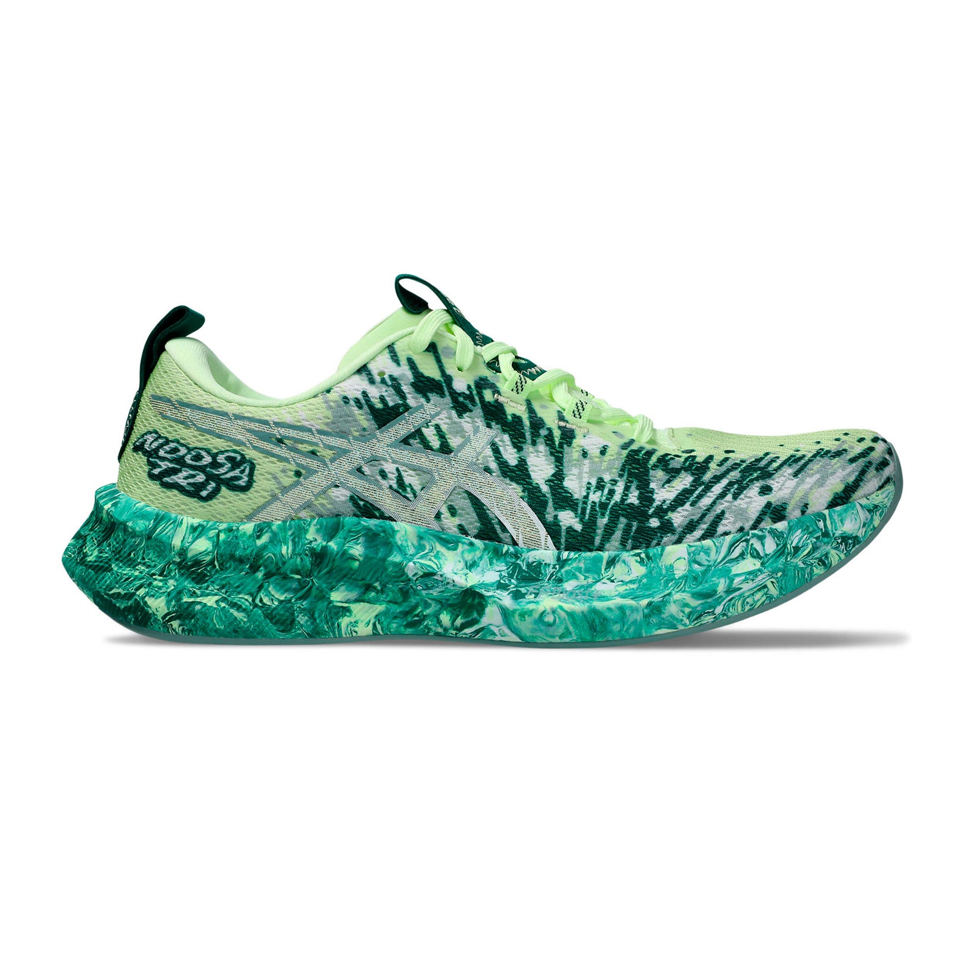 ASICS NOOSA TRI 16 Závodní obuv Muži - neonově žlutá, zelená