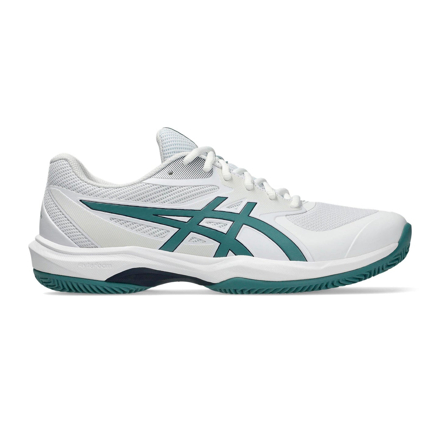 ASICS Game FF/OC Obuv na antuku Muži - bílá, šalvěj