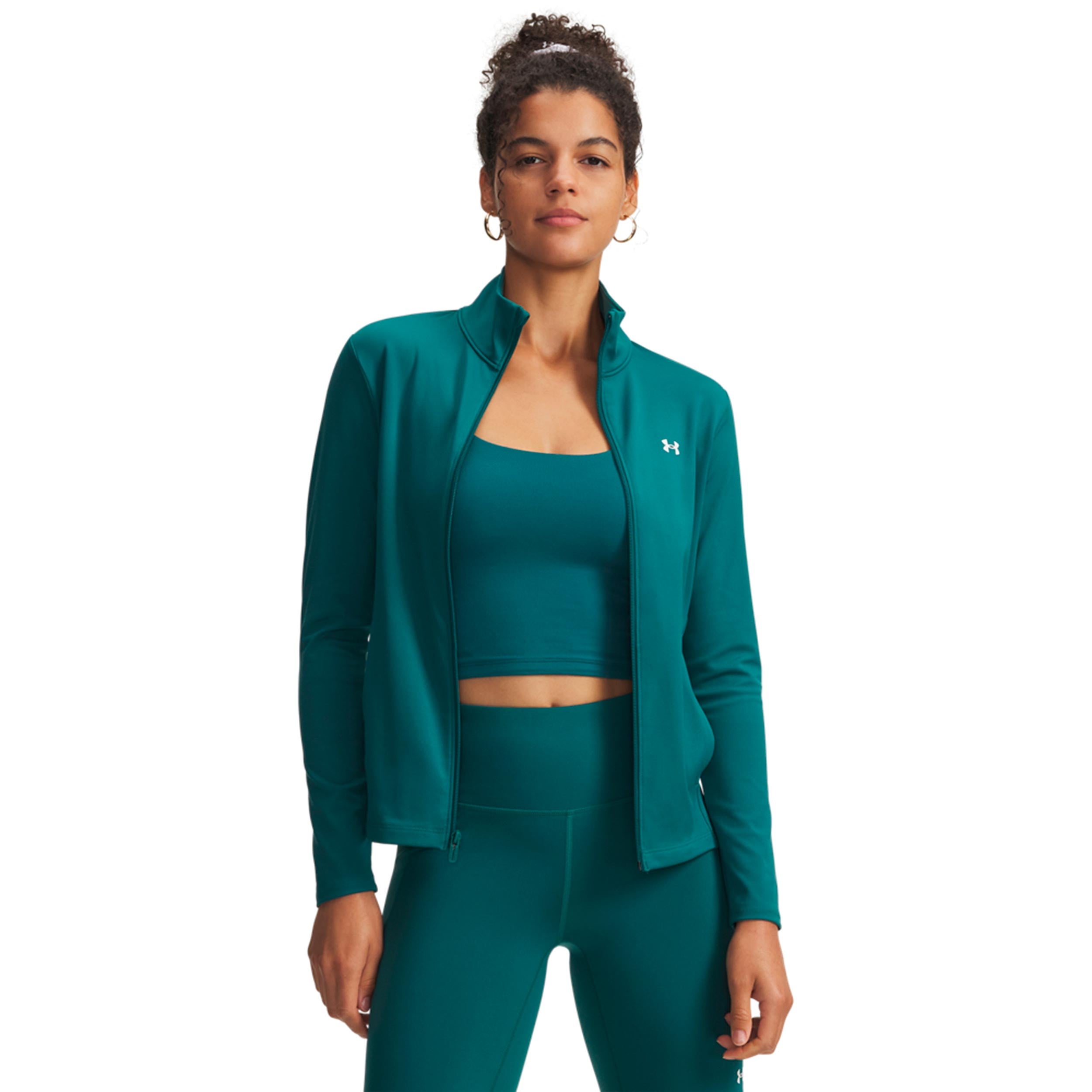 Under Armour Motion Tréninková bunda Dámy-zelená, bílá