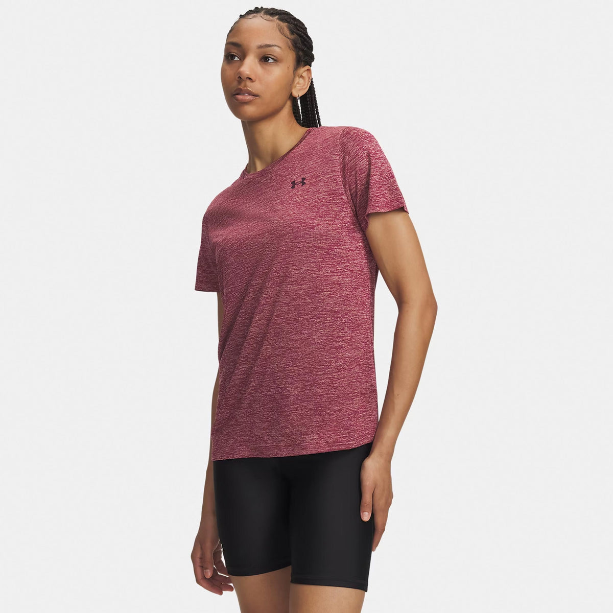Under Armour Tech Twist Tričko Dámy - červená, tmavě červená