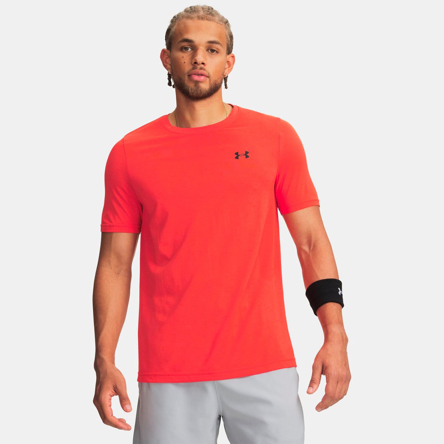 Under Armour Vanish Seamless Tričko Muži-červená, černá
