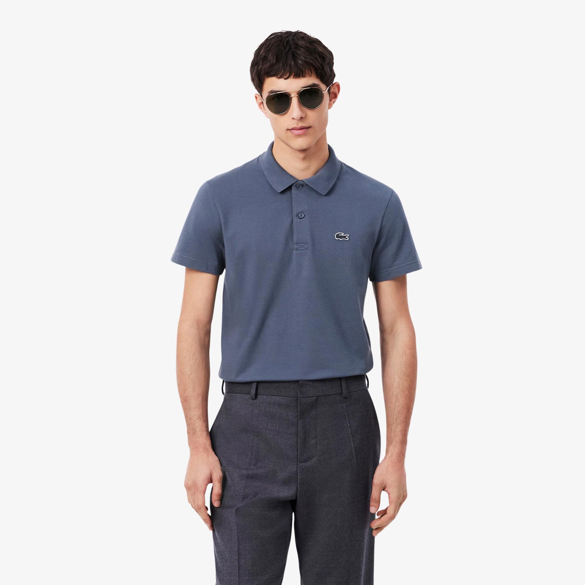 Lacoste Pólo Muži - petrolejová