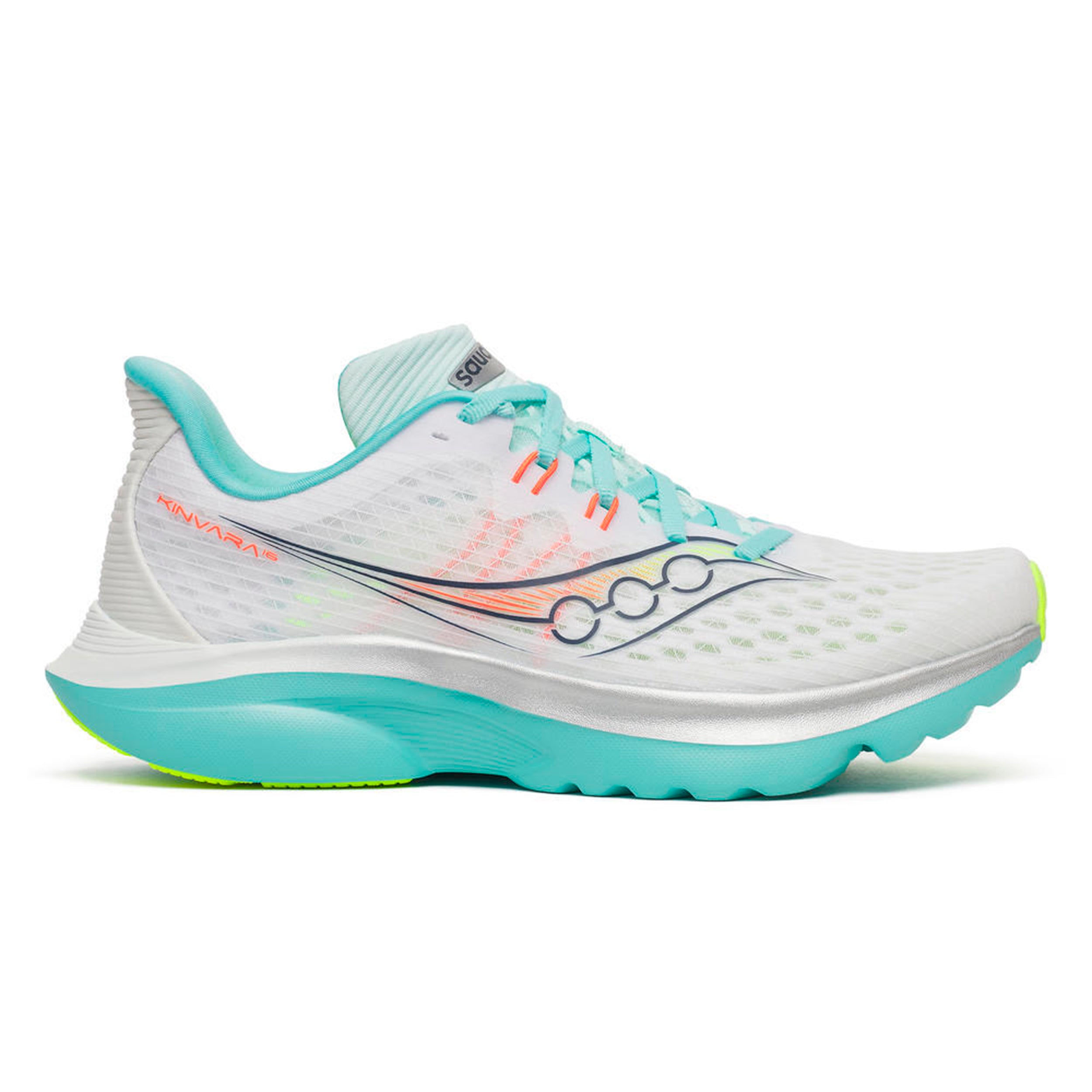 Saucony Kinvara 16 Neutrální obuv Dámy-bílá, tyrkysová