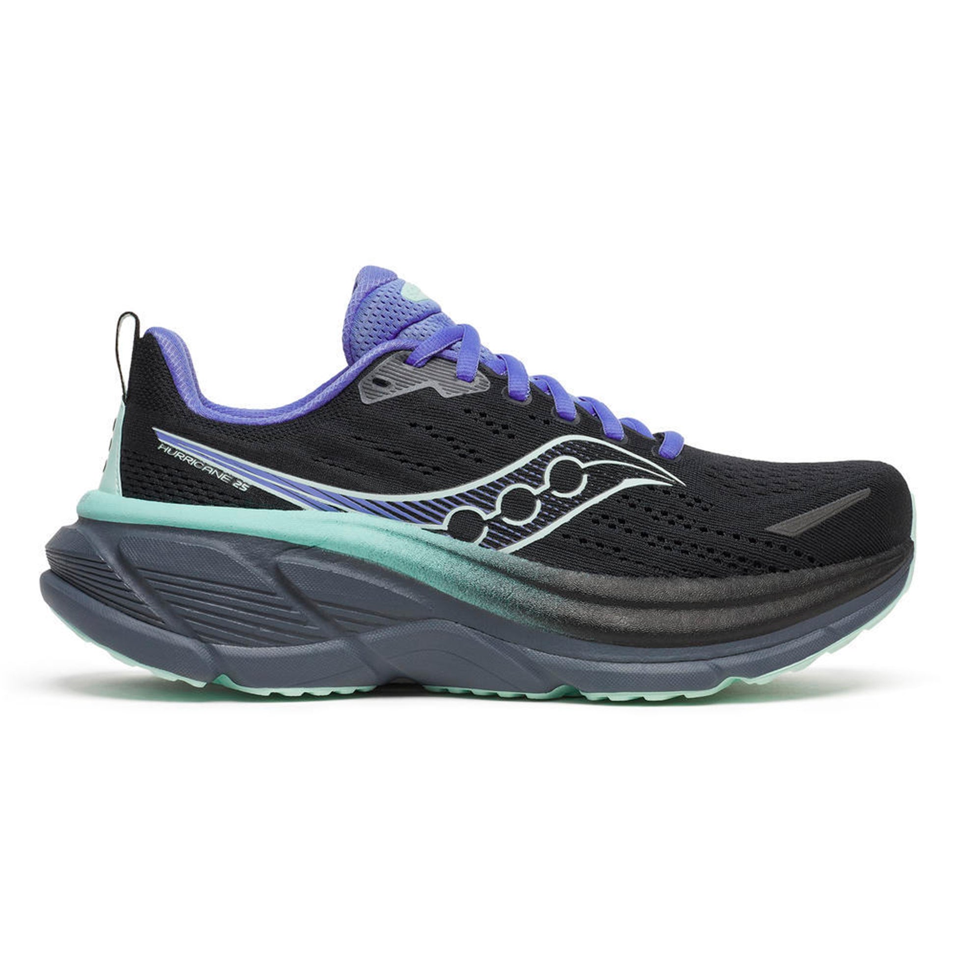 Saucony Hurricane 25 Stabilní obuv Dámy-černá, mint