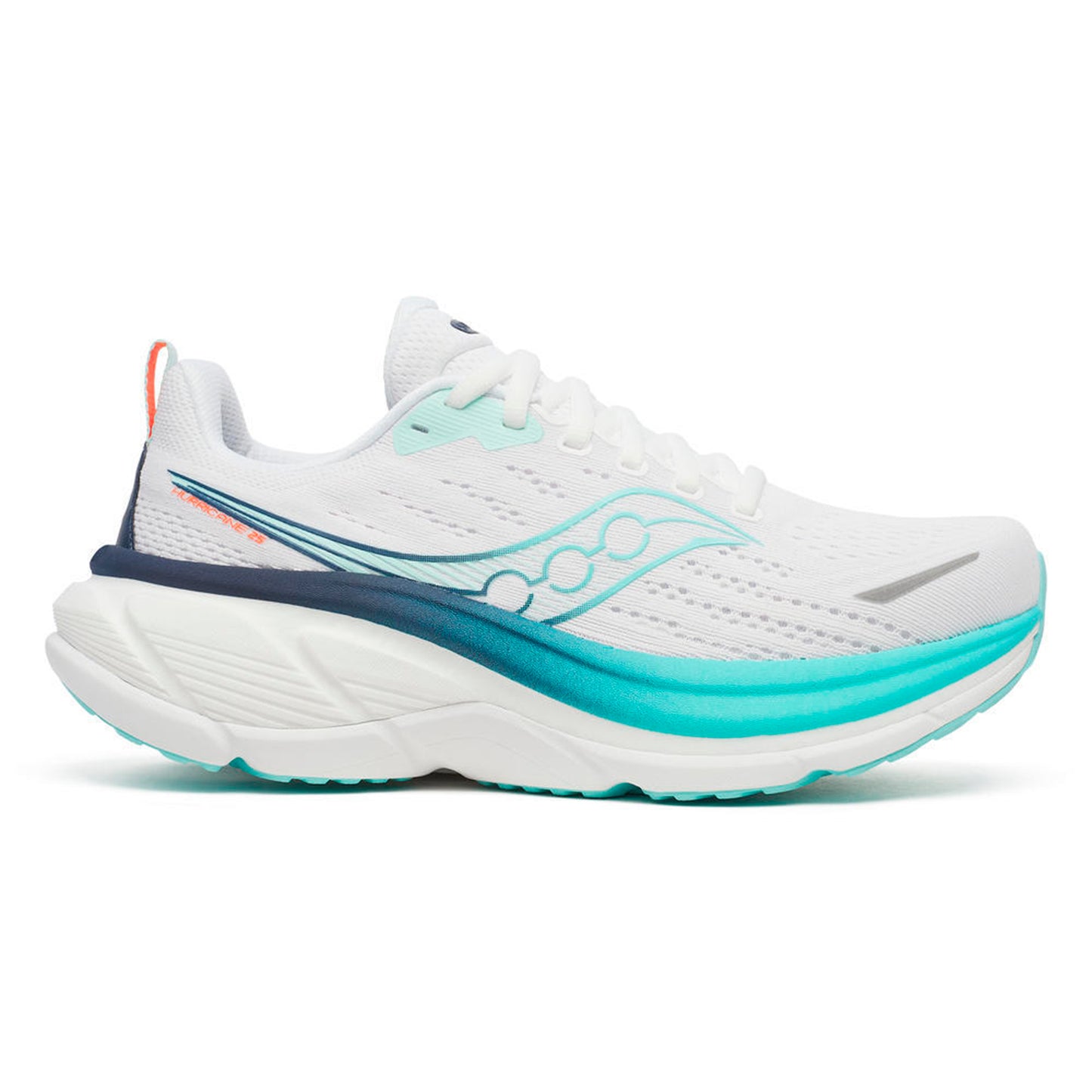 Saucony Hurricane 25 Stabilní obuv Dámy-bílá, tmavě modrá
