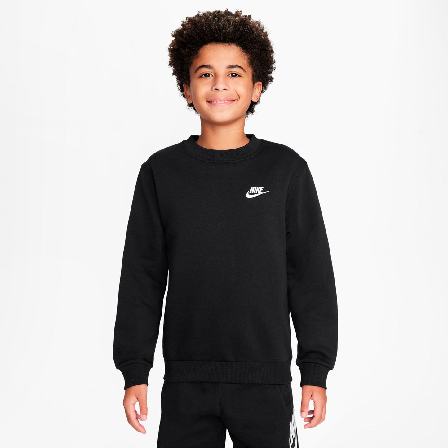 Nike Club Fleece Mikina Děti - černá
