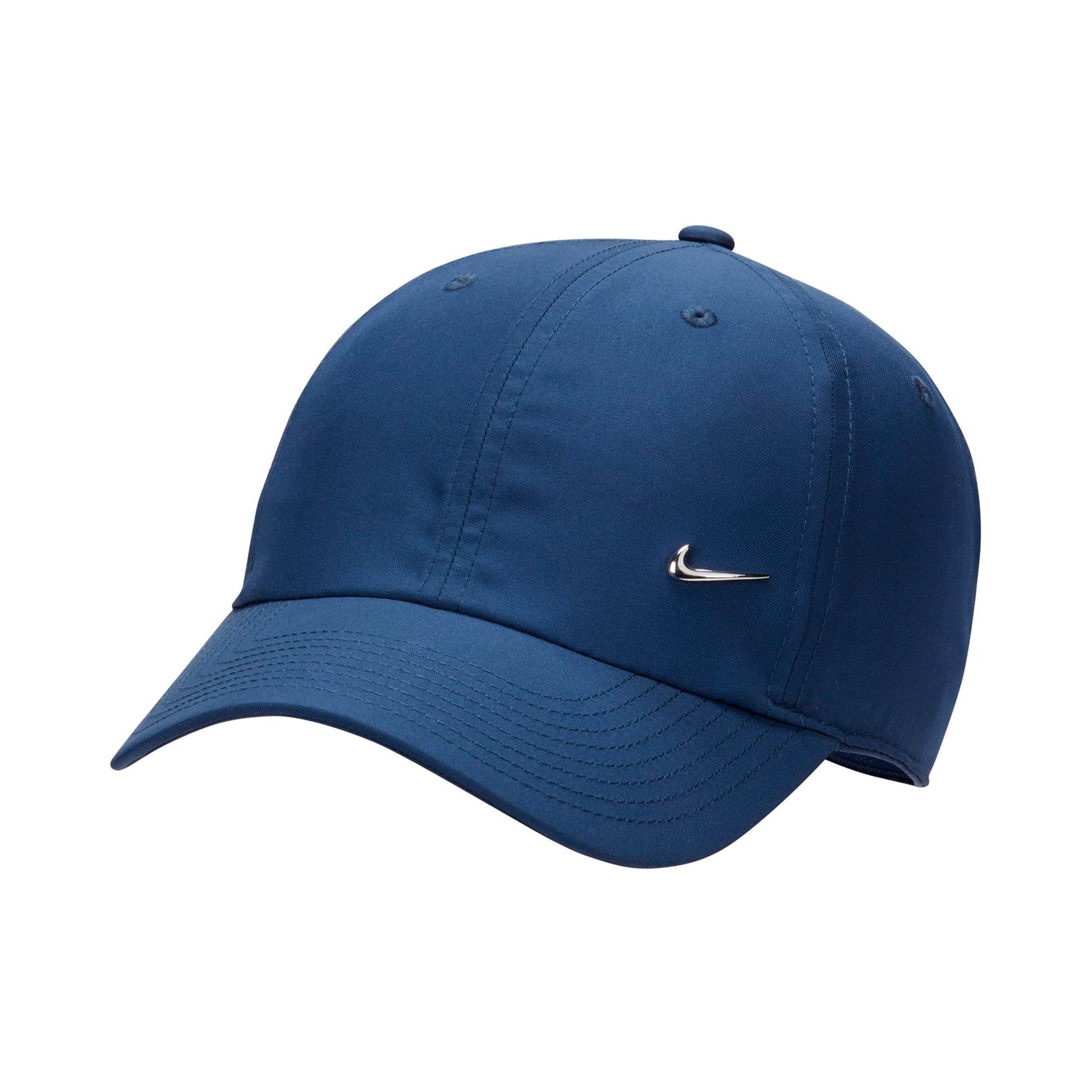 Nike Dri-Fit Club Čepice Unisex - tmavě modrá, stříbrná