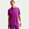 Dri-Fit Victory Court Solid Pólo Muži - lila, bílá