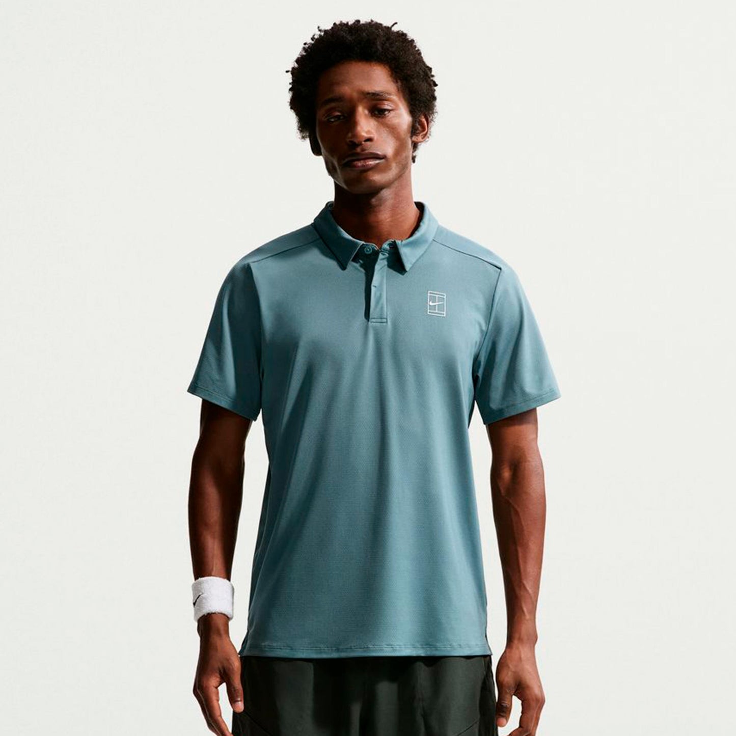 Nike Jannik Sinner Court Dri-FIT Advantage Pólo Muži - modrošedá