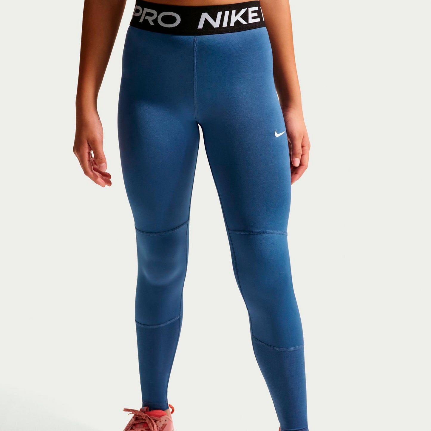 Nike Pro Těsné Dívky-petrolejová