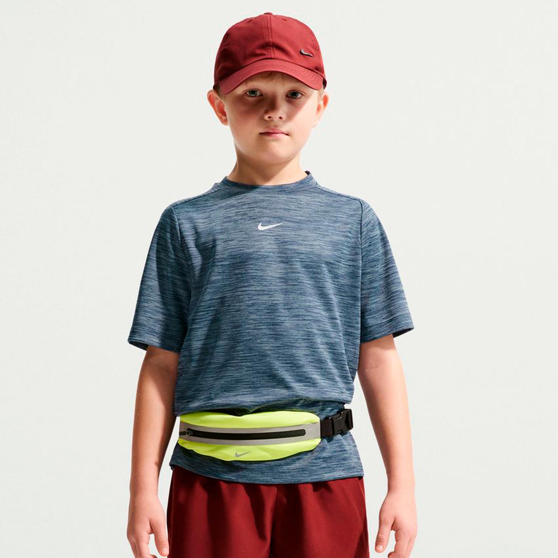 Nike Dri-FIT Multi Heather Tričko Děti - tmavě modrá