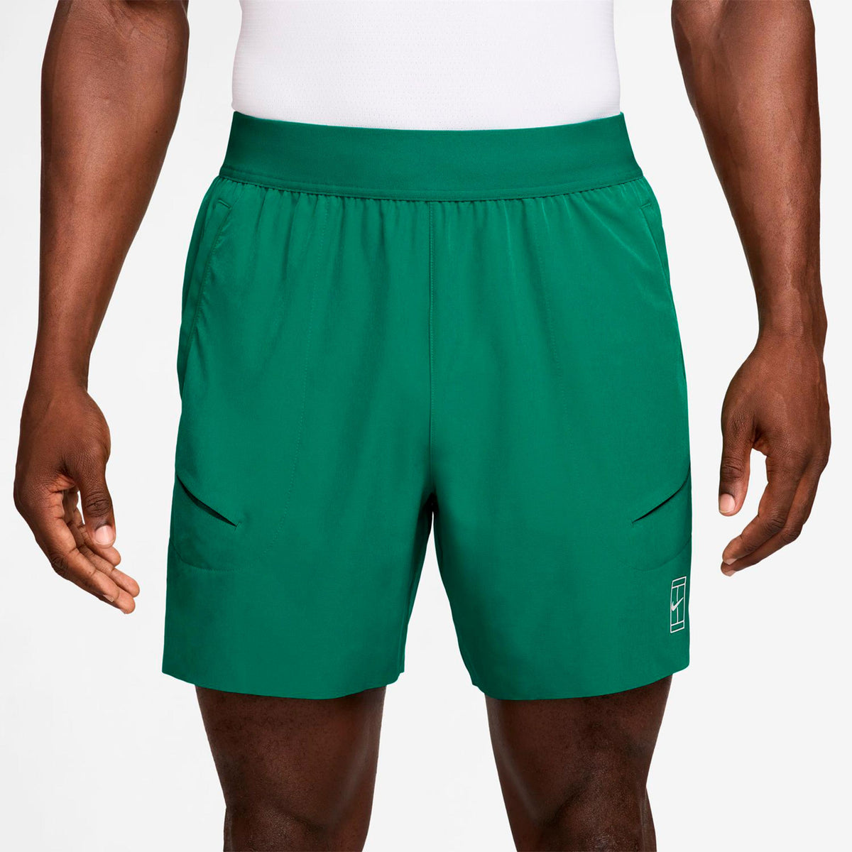 Nike Court Dri-FIT Advantage 6in Šortky Muži-zelená