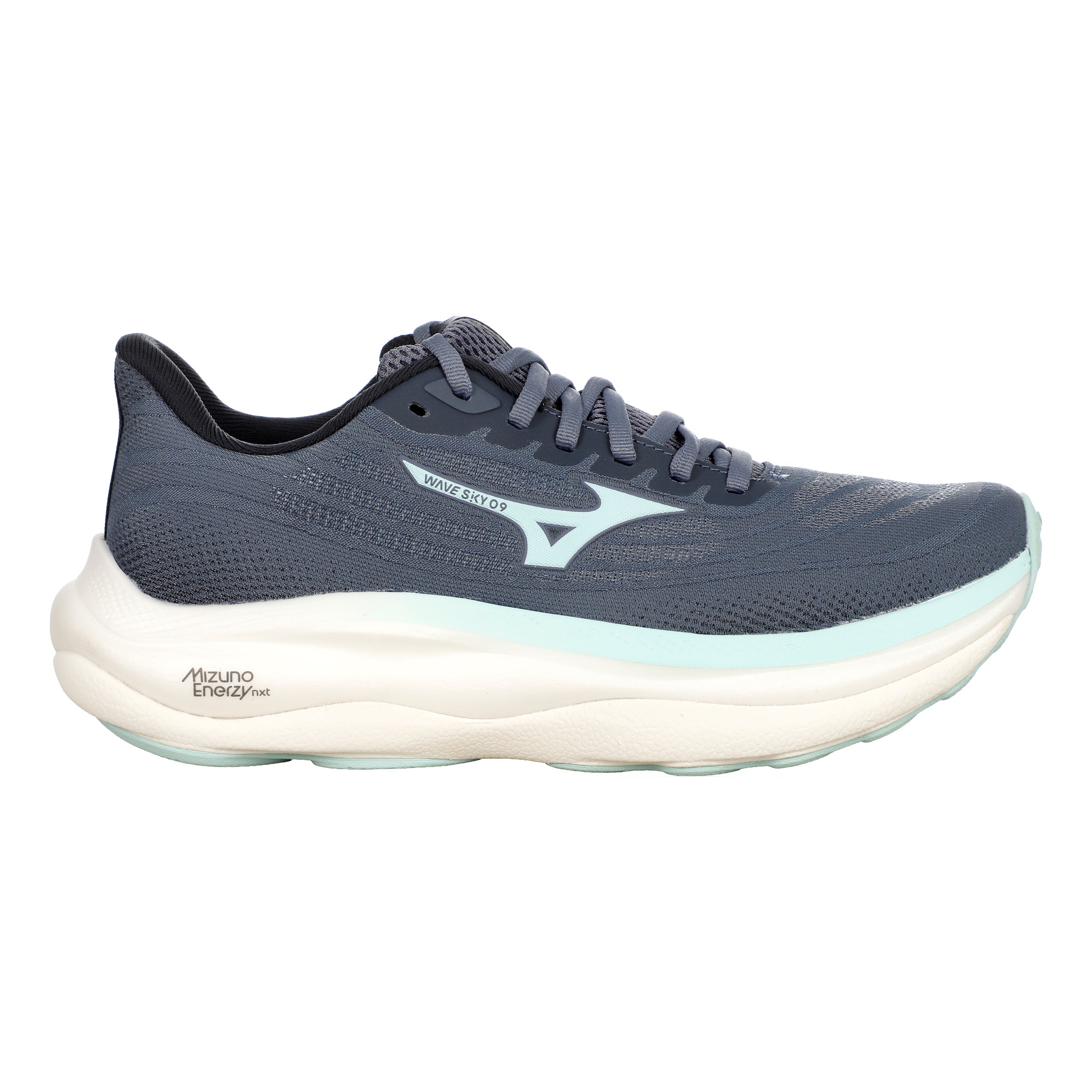Mizuno Wave Sky 9  Neutrální obuv Dámy - modrošedá, mátová