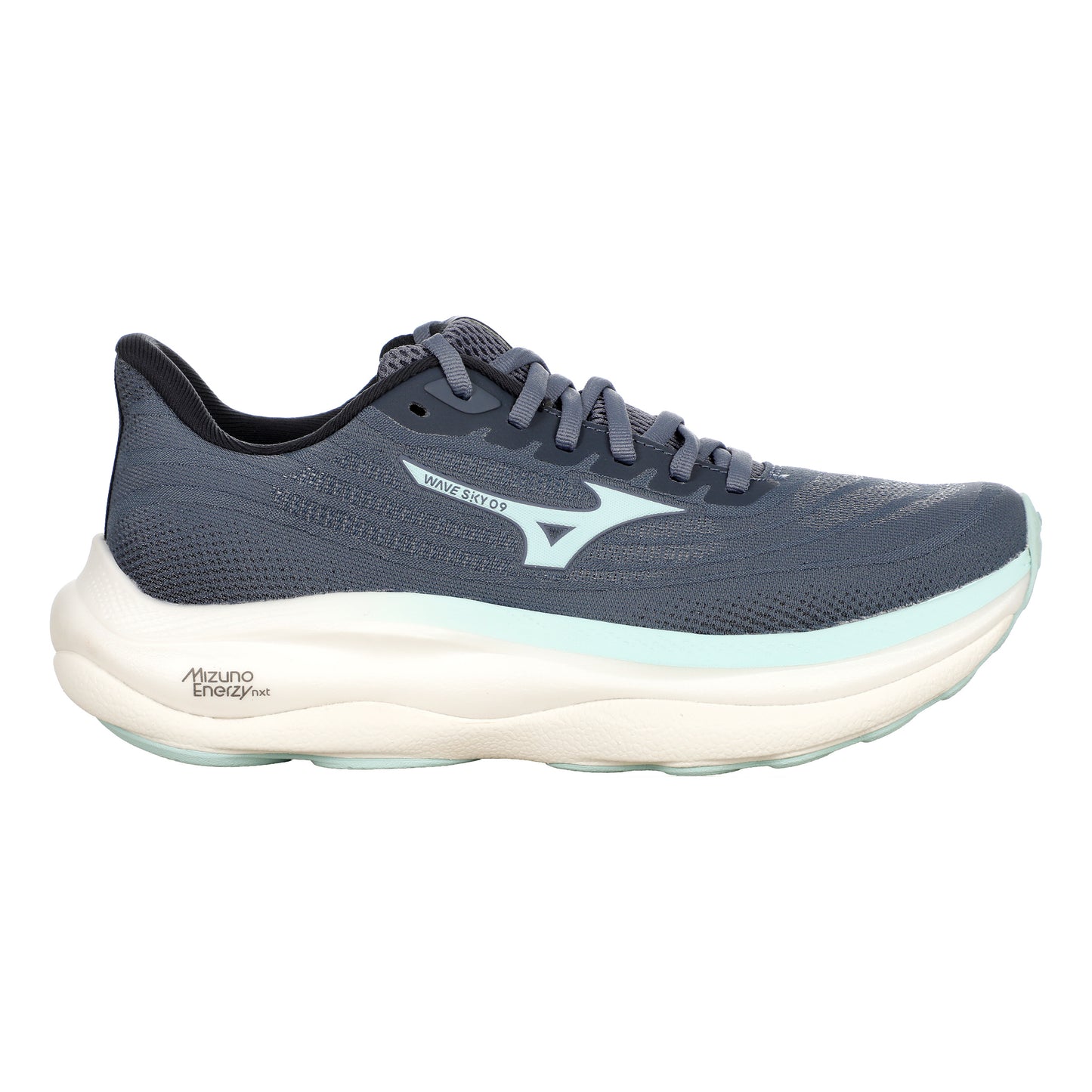 Mizuno Wave Sky 9  Neutrální obuv Dámy - modrošedá, mátová