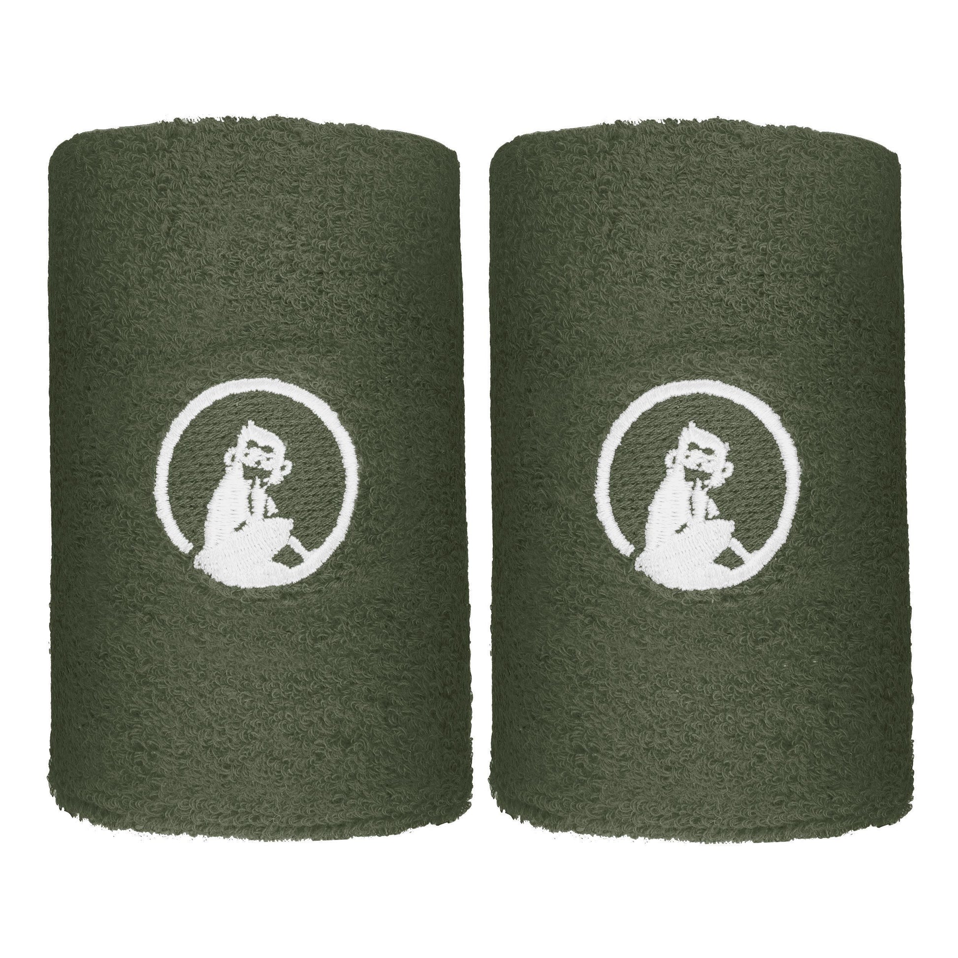 Quiet Please Memories Faded Memories Potítko 2ks v baleni Unisex - tmavě zelená
