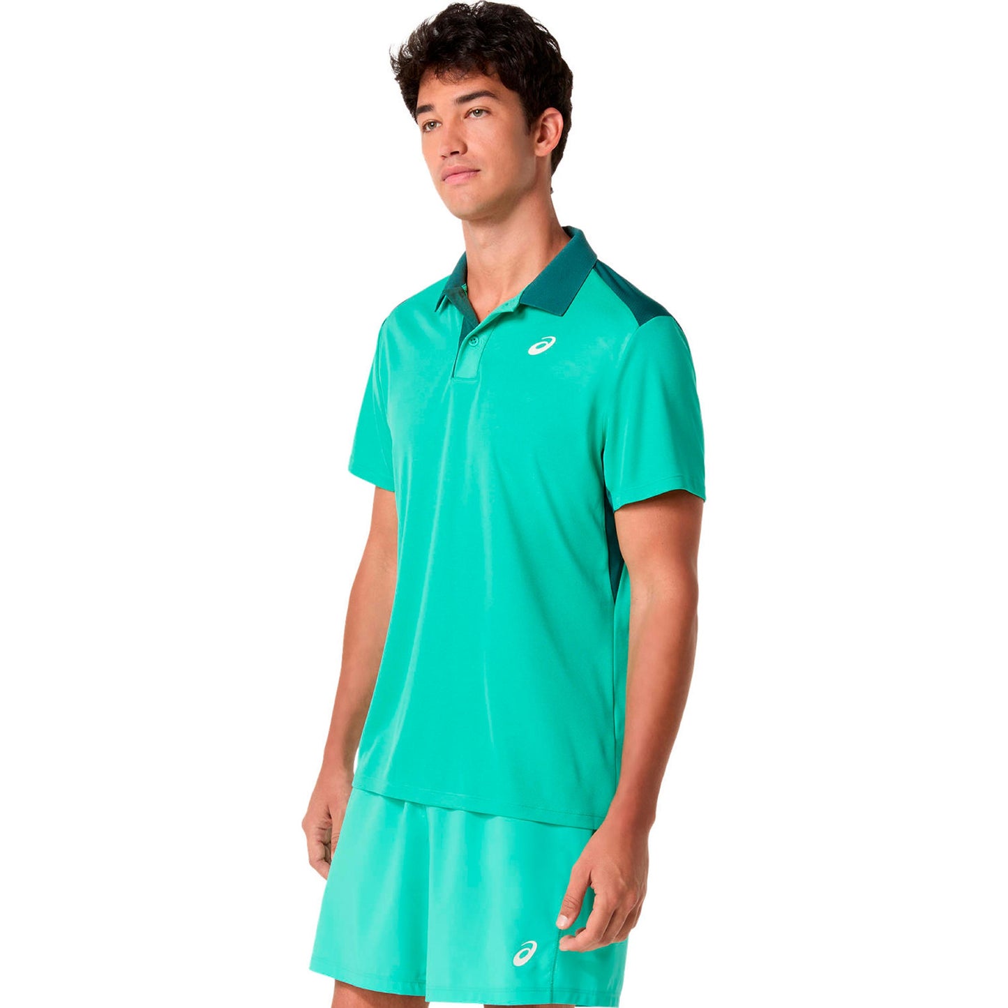 ASICS Court Pólo Muži-zelená