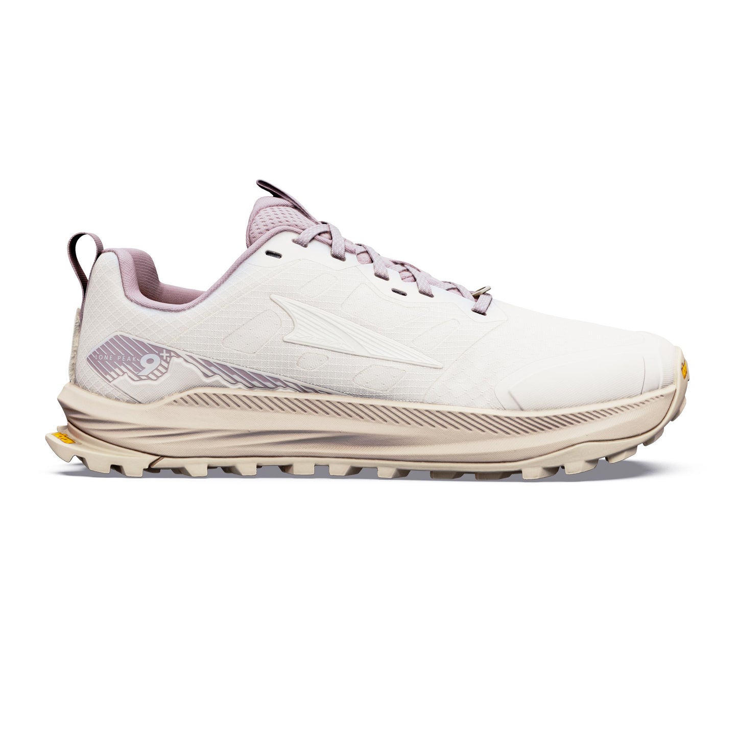 Altra Lone Peak 9+ Obuv pro měkčí povrch,žádný asfalt Dámy - béžová, fialová