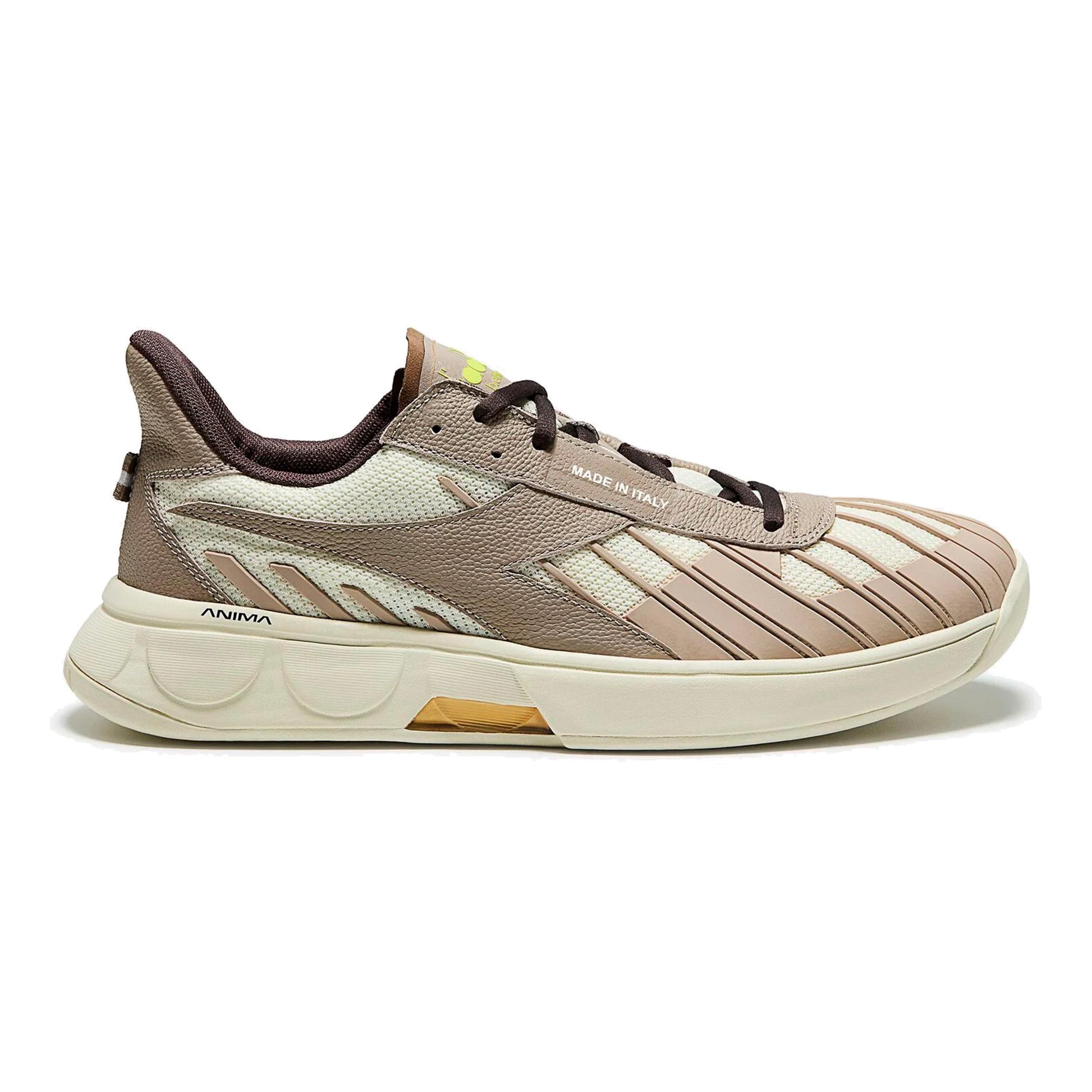 Diadora B. Elite Star made in Italy Obuv na všechny povrchy Unisex - béžová, šedá