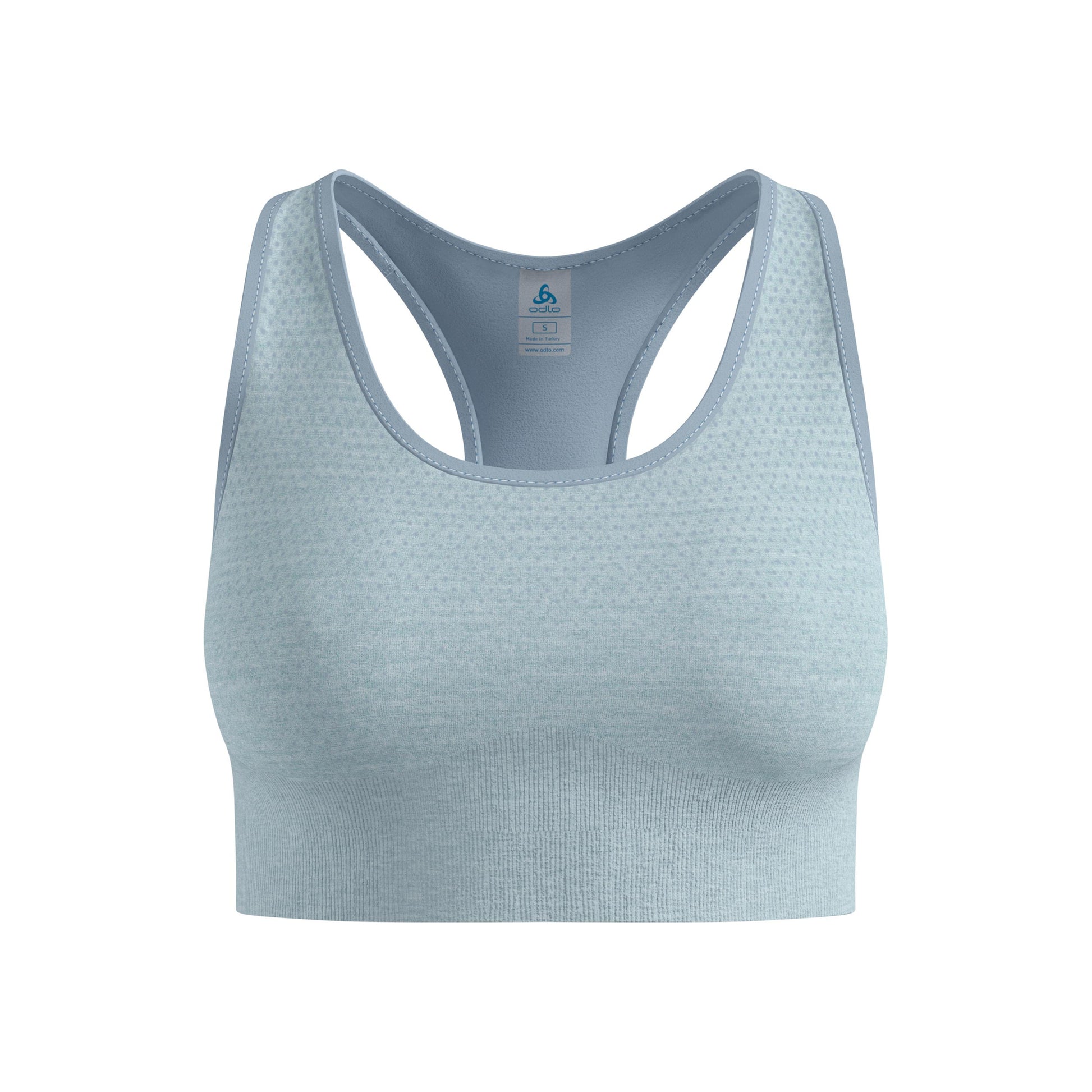 Odlo Seamless Medium Padded Sport Sportovní podprsenka Dámy-světle modrá