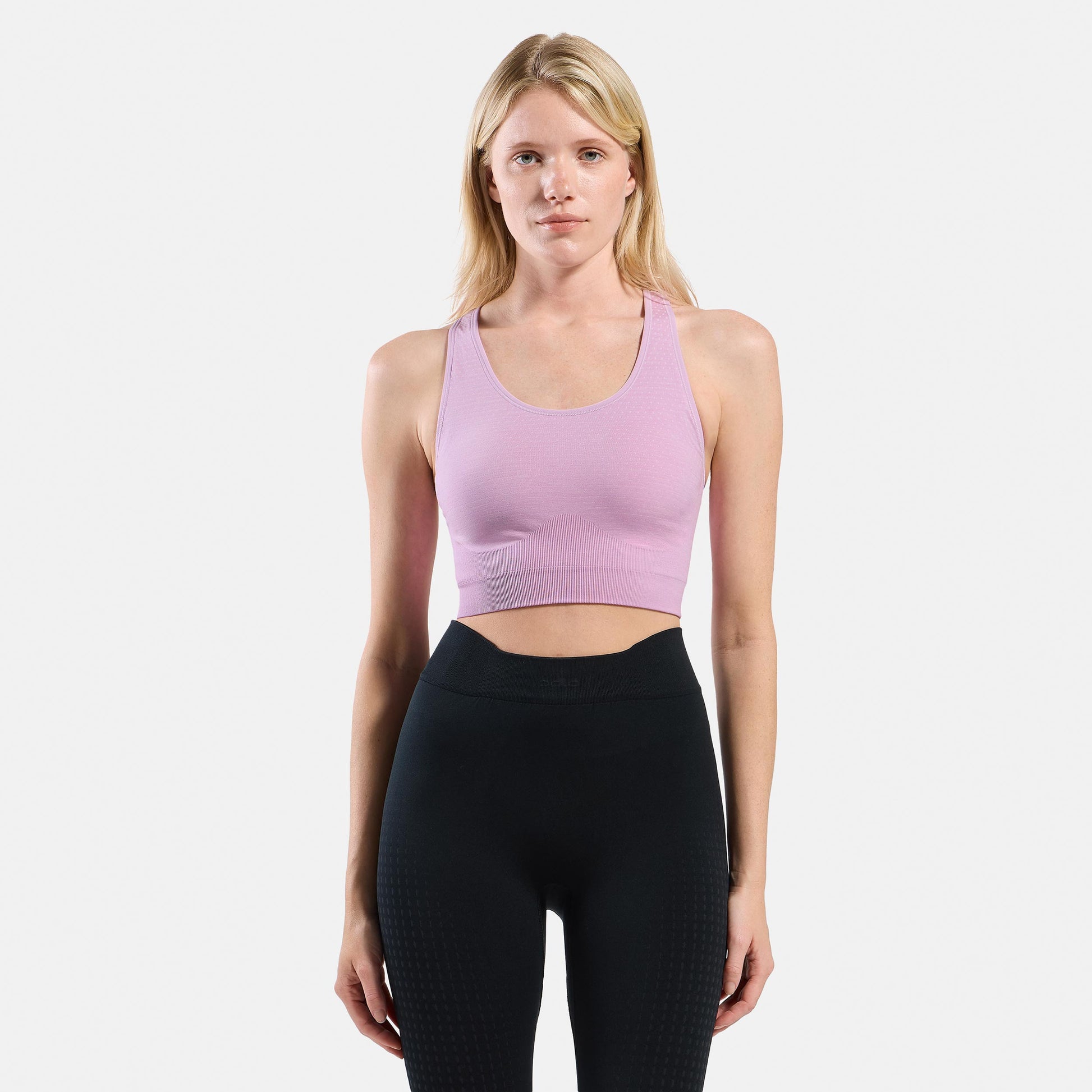 Odlo Seamless Medium Padded Sport  Sportovní podprsenka Dámy - lila
