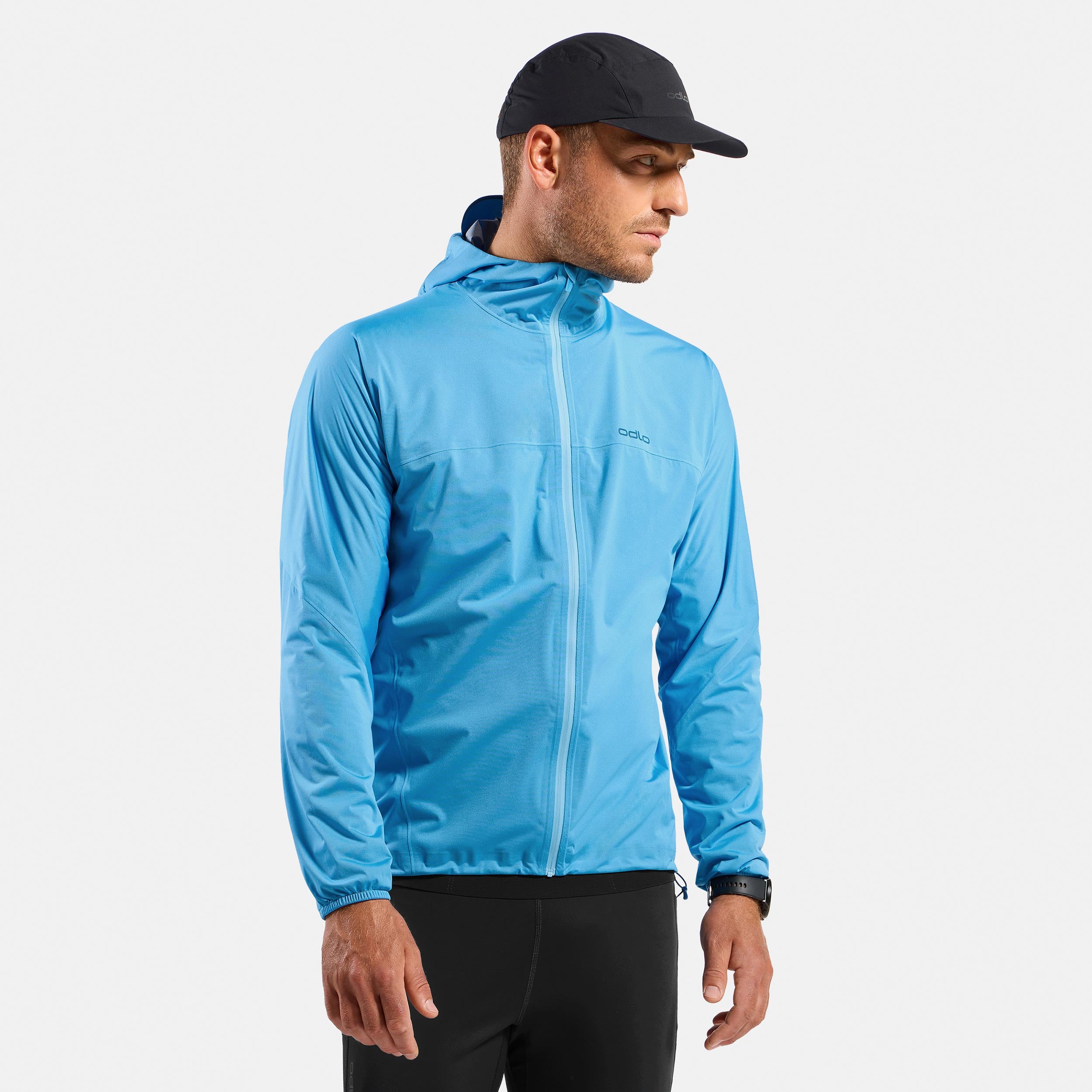 Odlo X-Alp Waterproof  Běžecká bunda Muži - světle modrá