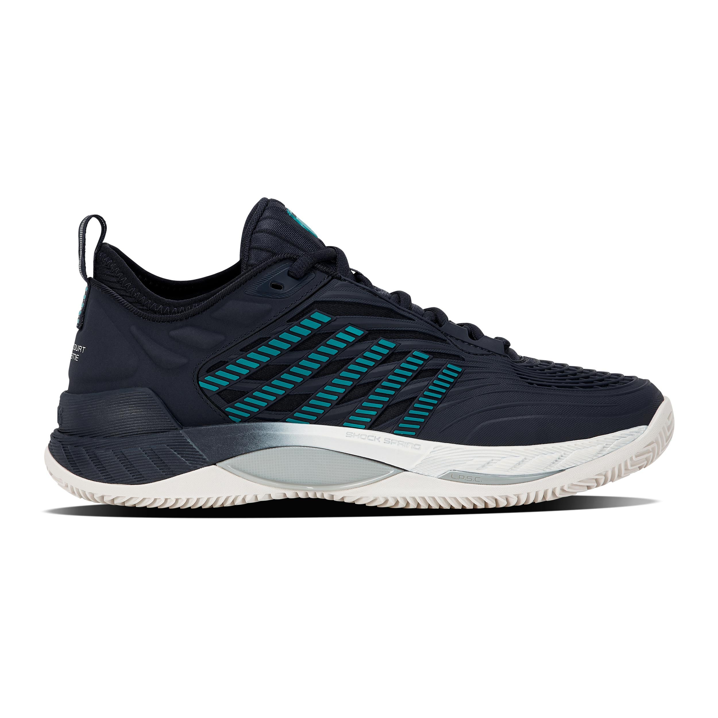 K-Swiss Hypercourt Supreme 2 Obuv na antuku Muži - černá, tyrkysová