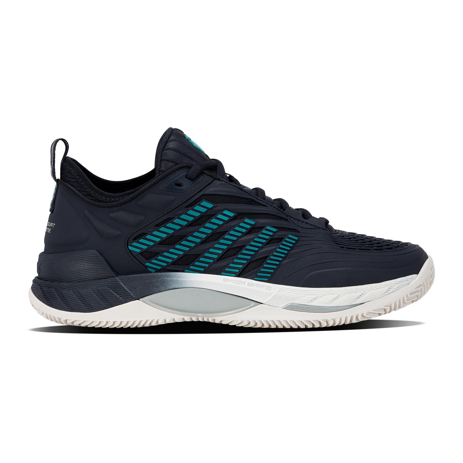 K-Swiss Hypercourt Supreme 2 Obuv na antuku Muži - černá, tyrkysová