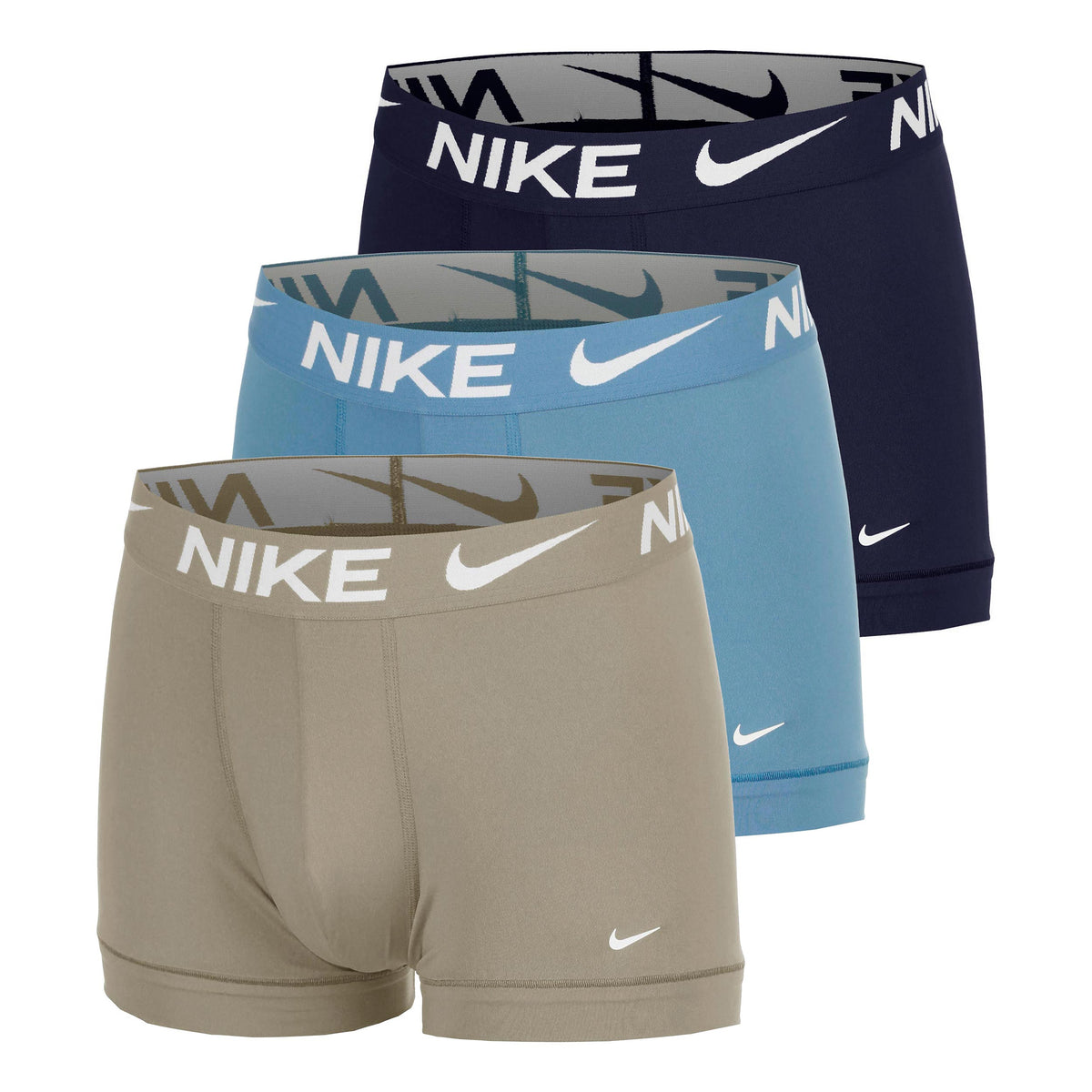 Nike Dri-Fit Essential Micro Trunk Trenýrky 3ks v baleni Muži - zelená
