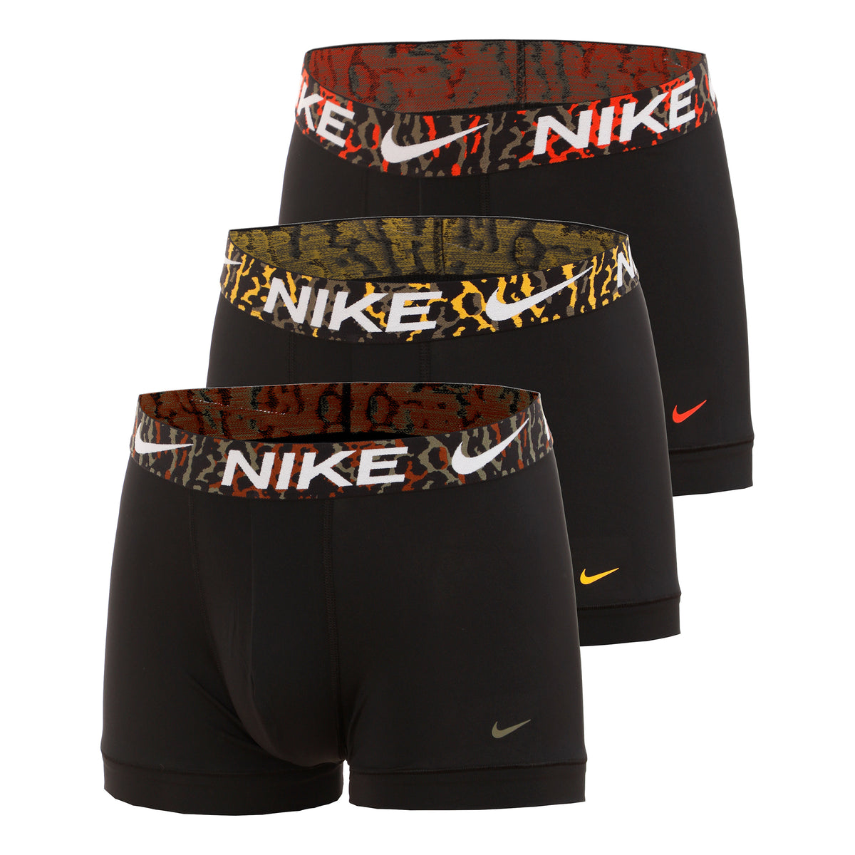 Nike Dri-Fit Essential Micro Trunk Trenýrky 3ks v baleni Muži - černá