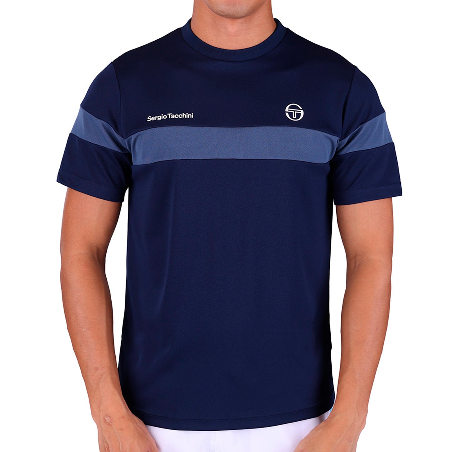Sergio Tacchini Leone PL Tričko Muži - tmavě modrá, blaugrau
