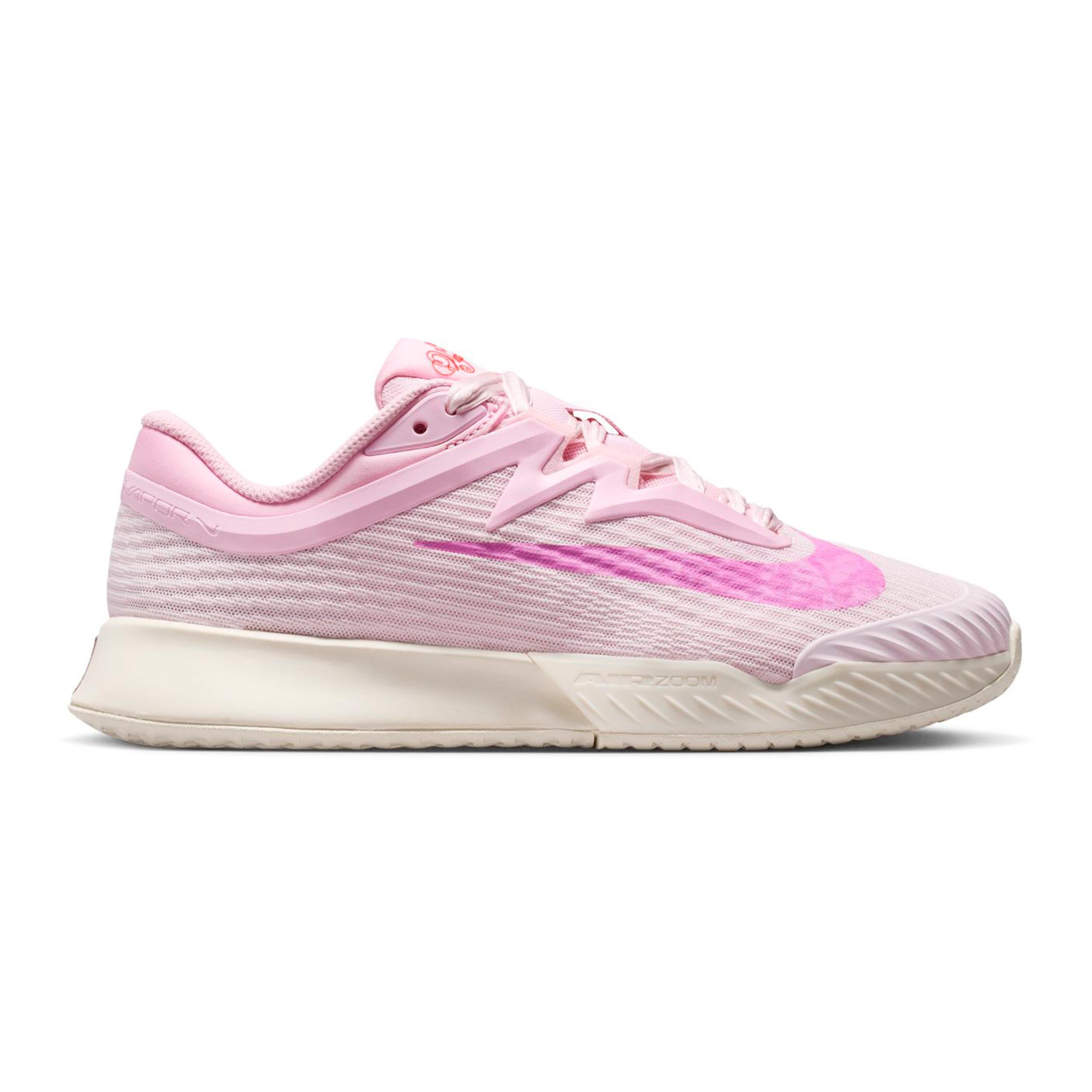 Nike Vapor Pro 3 PRM FO Obuv na všechny povrchy Dámy - růžová, krémová