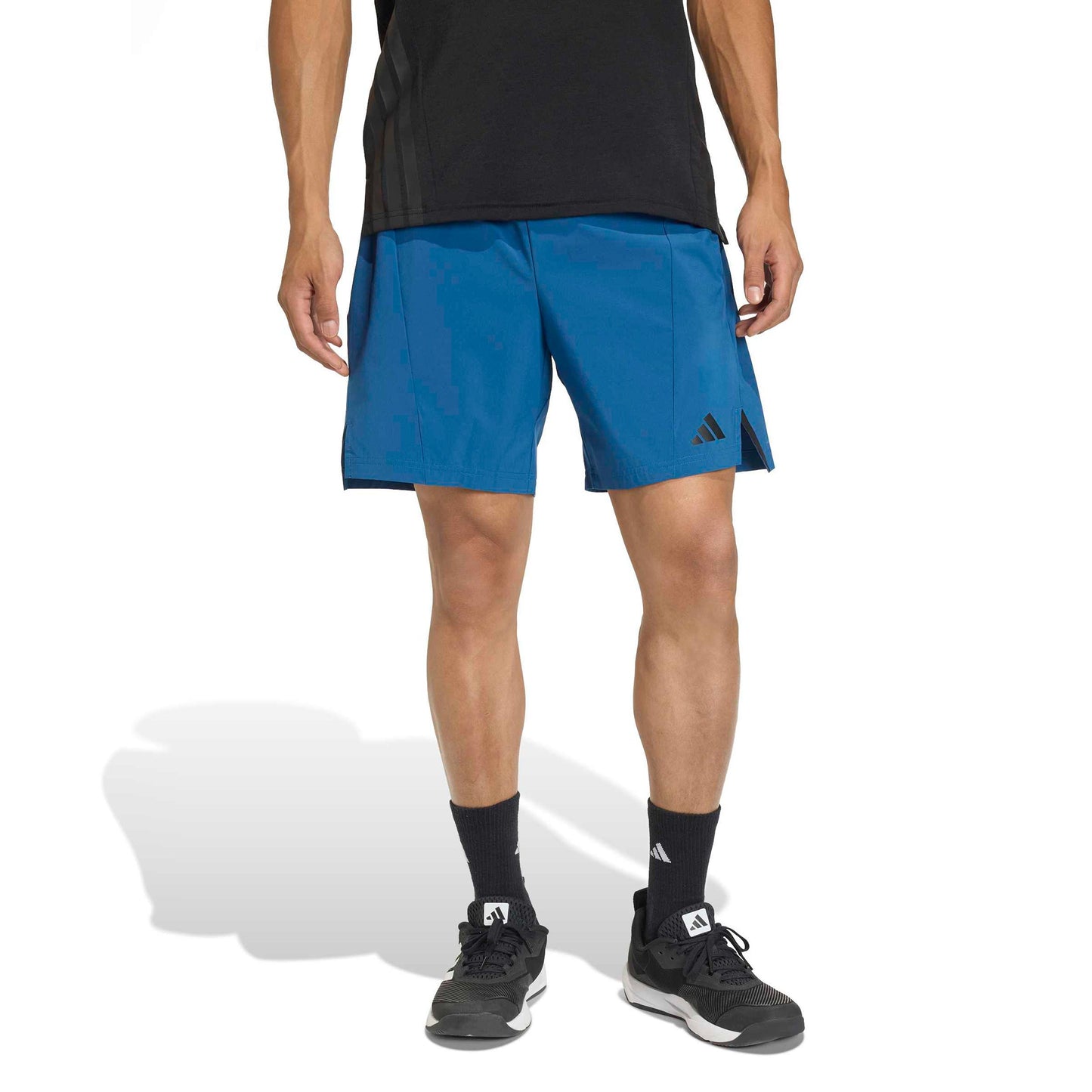adidas D4T 7Inch Šortky Muži - petrolejová, černá