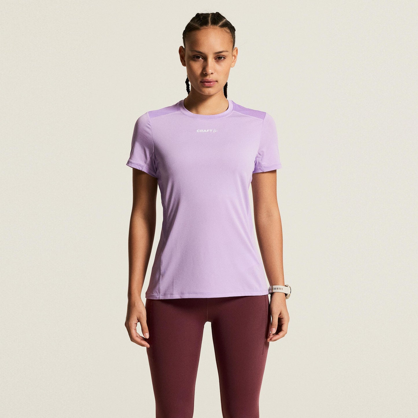 Craft ADV Essence Běžecké tričko Dámy - lila, lila