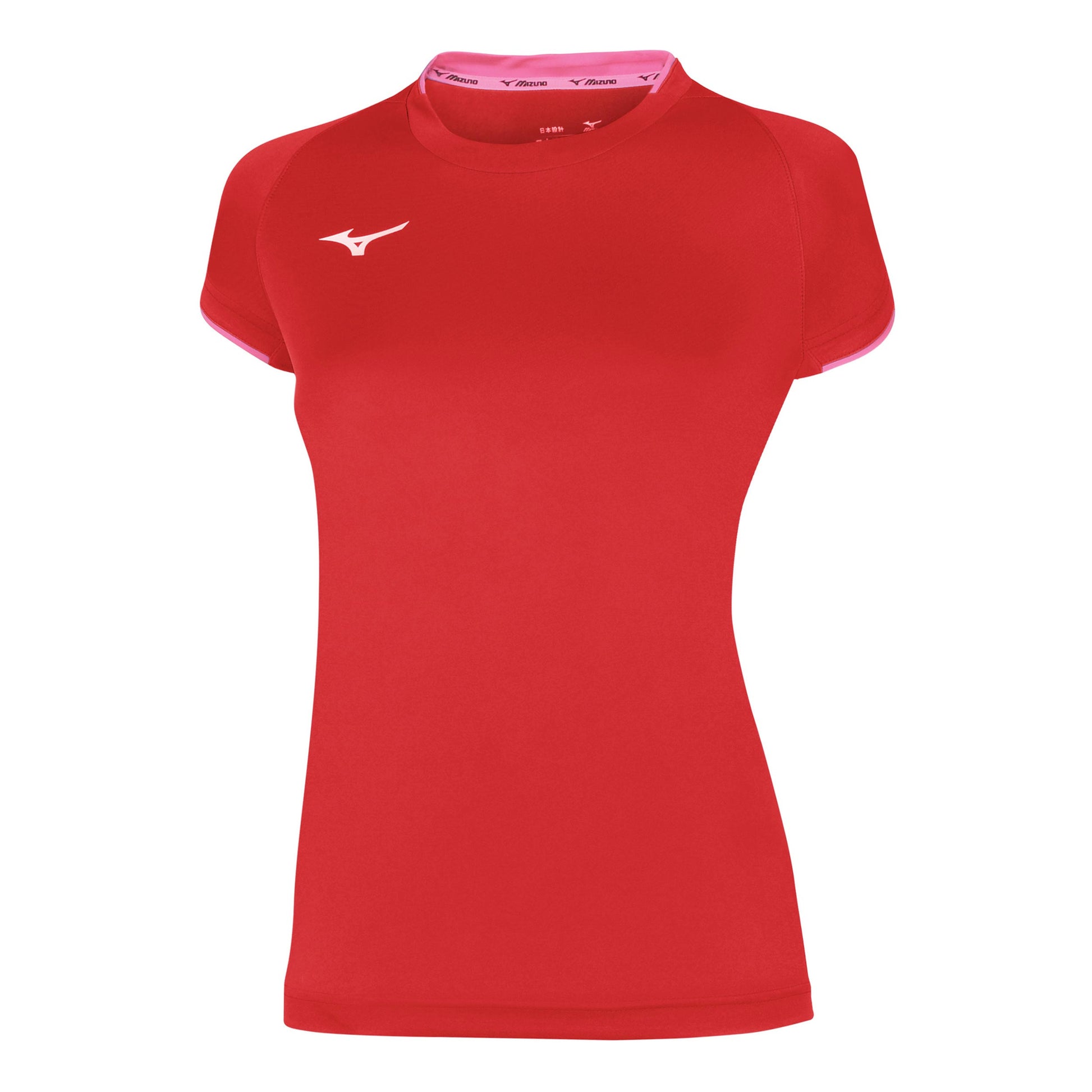 Mizuno Core Tričko Dámy - červená, růžová