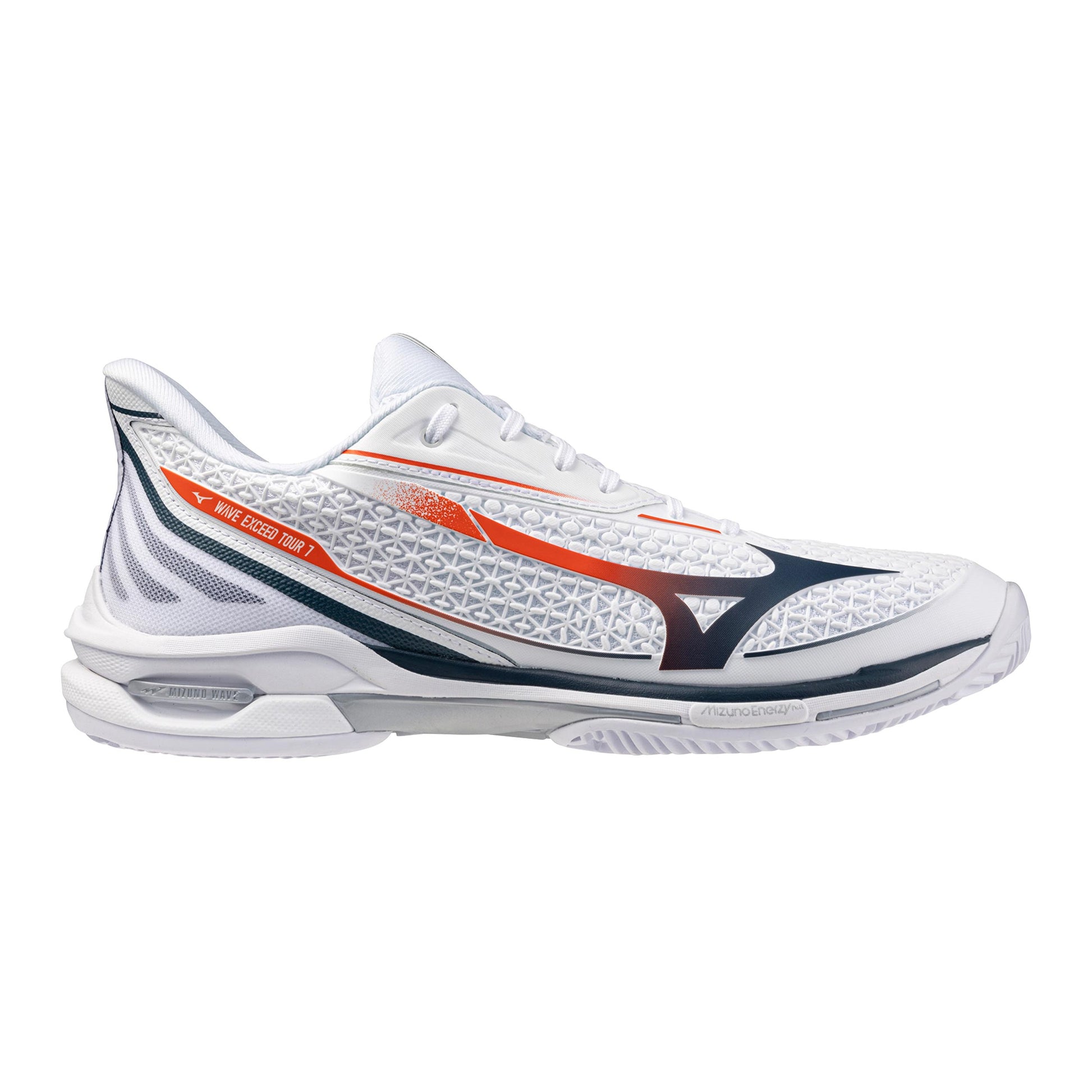 Mizuno Wave Exceed Tour 7 Obuv na antuku Muži - bílá, modrá