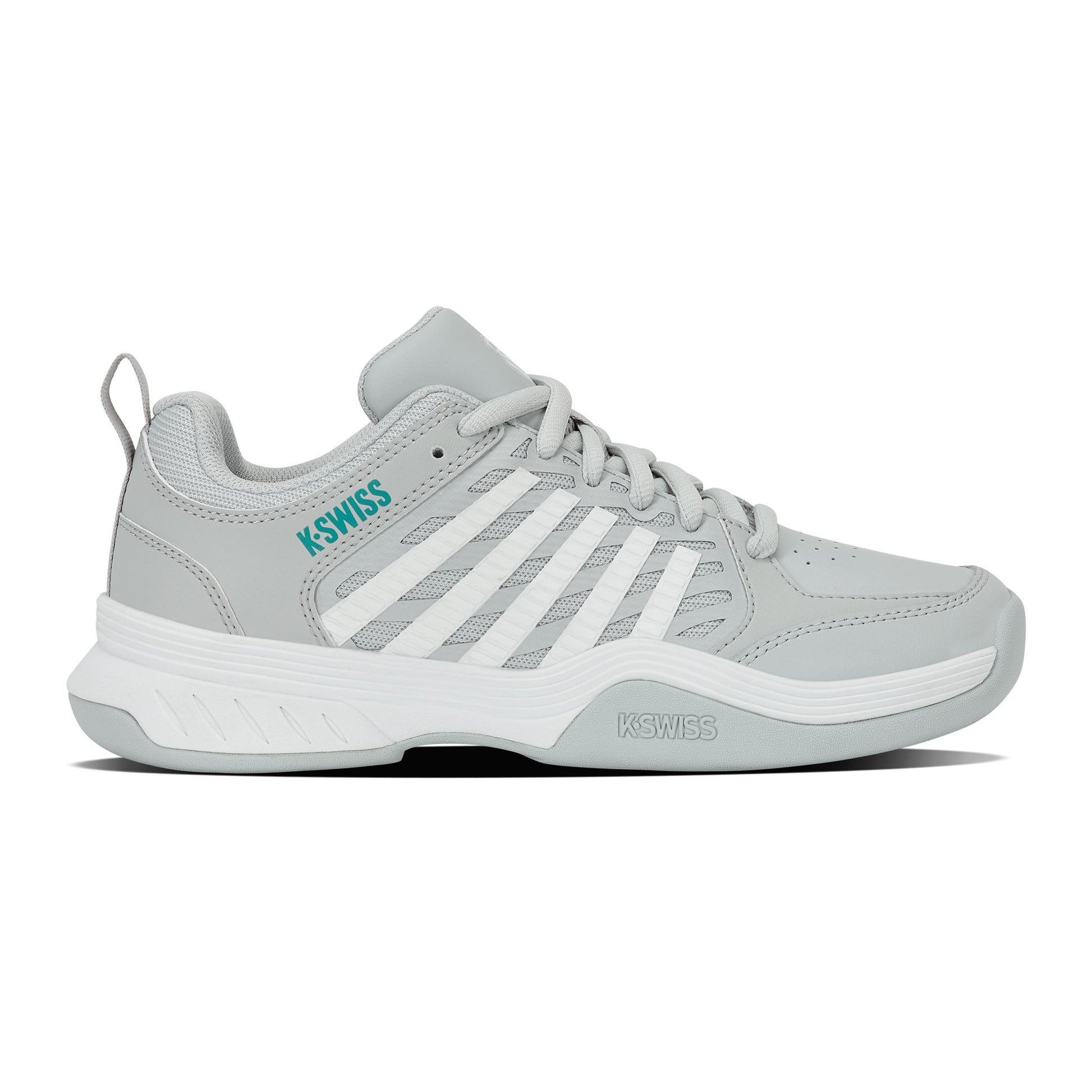 K-Swiss Court Express 2 Obuv na koberce Dámy - světle šedá, bílá
