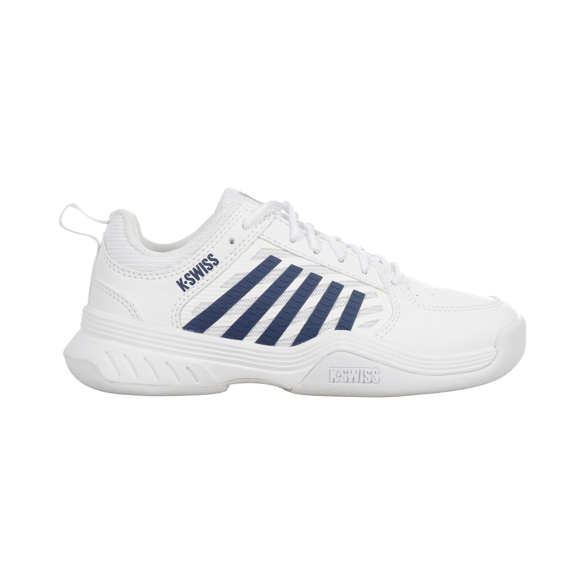 K-Swiss Court Express 2 Obuv na koberce Děti - bílá, tmavě modrá
